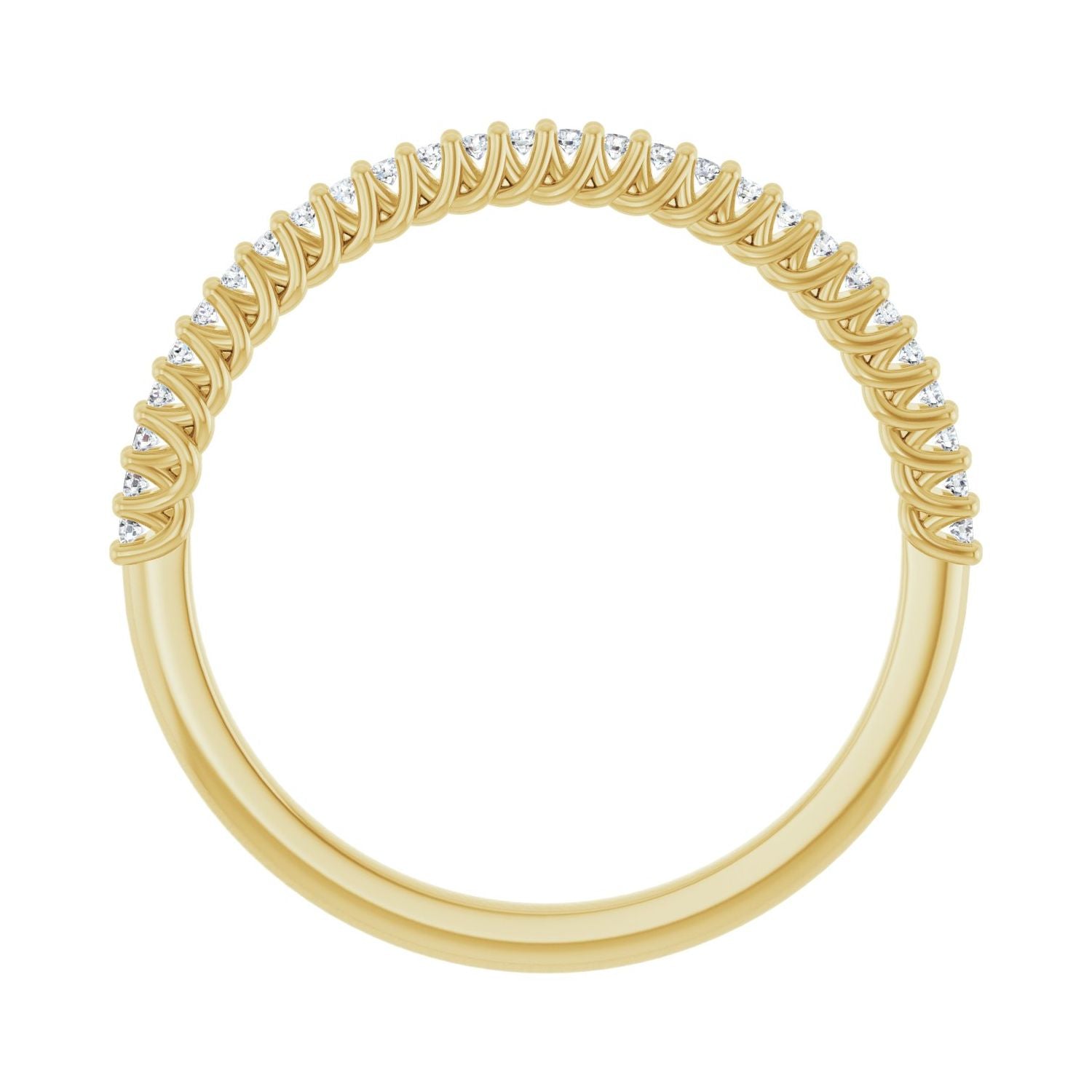Promised — Round · 1 mm · 1/6 ctw, yellow gold