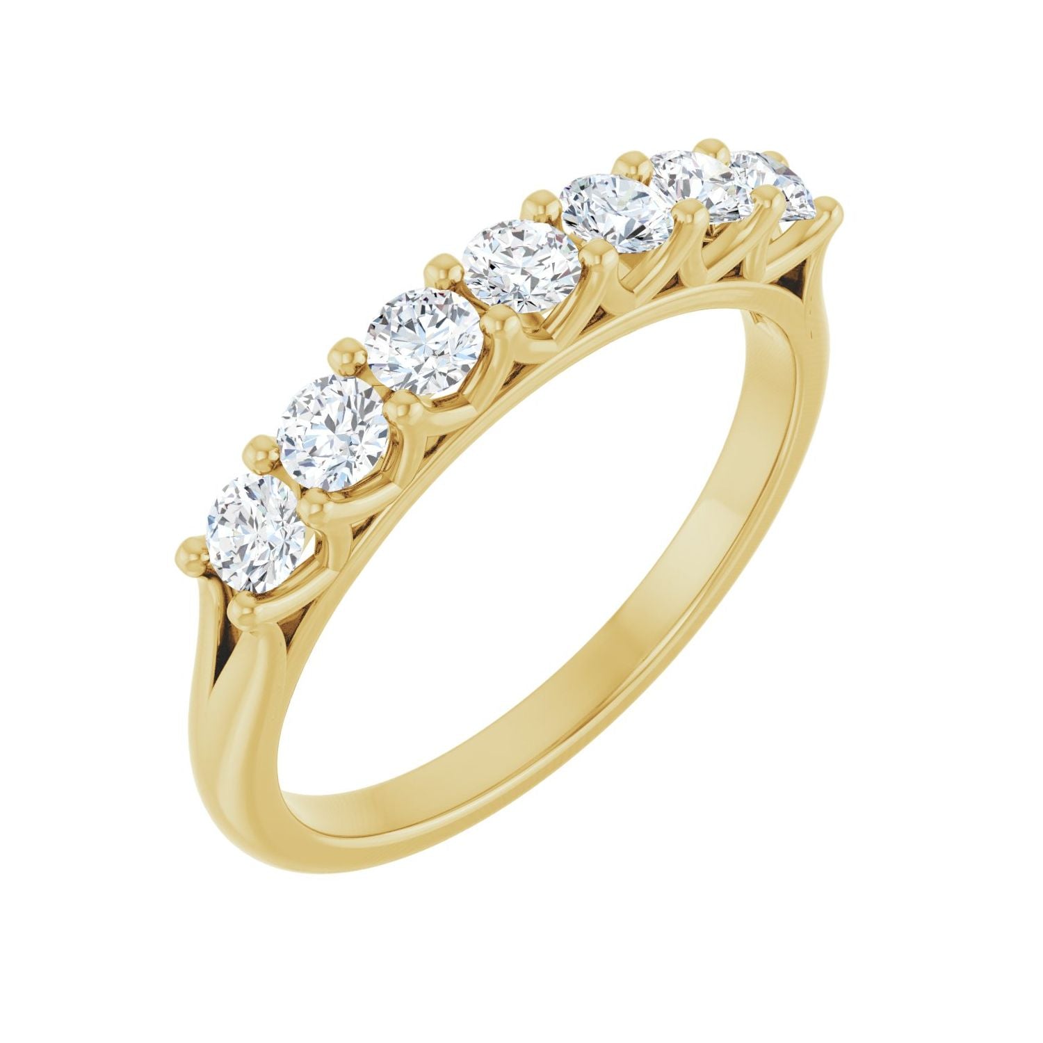 Camille — Round · 2.75 mm · 1/2 ctw, yellow gold