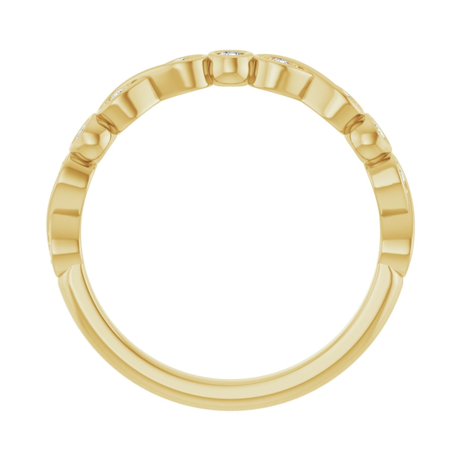 Ever — Round · 1.7 mm · 1/10 ctw, yellow gold