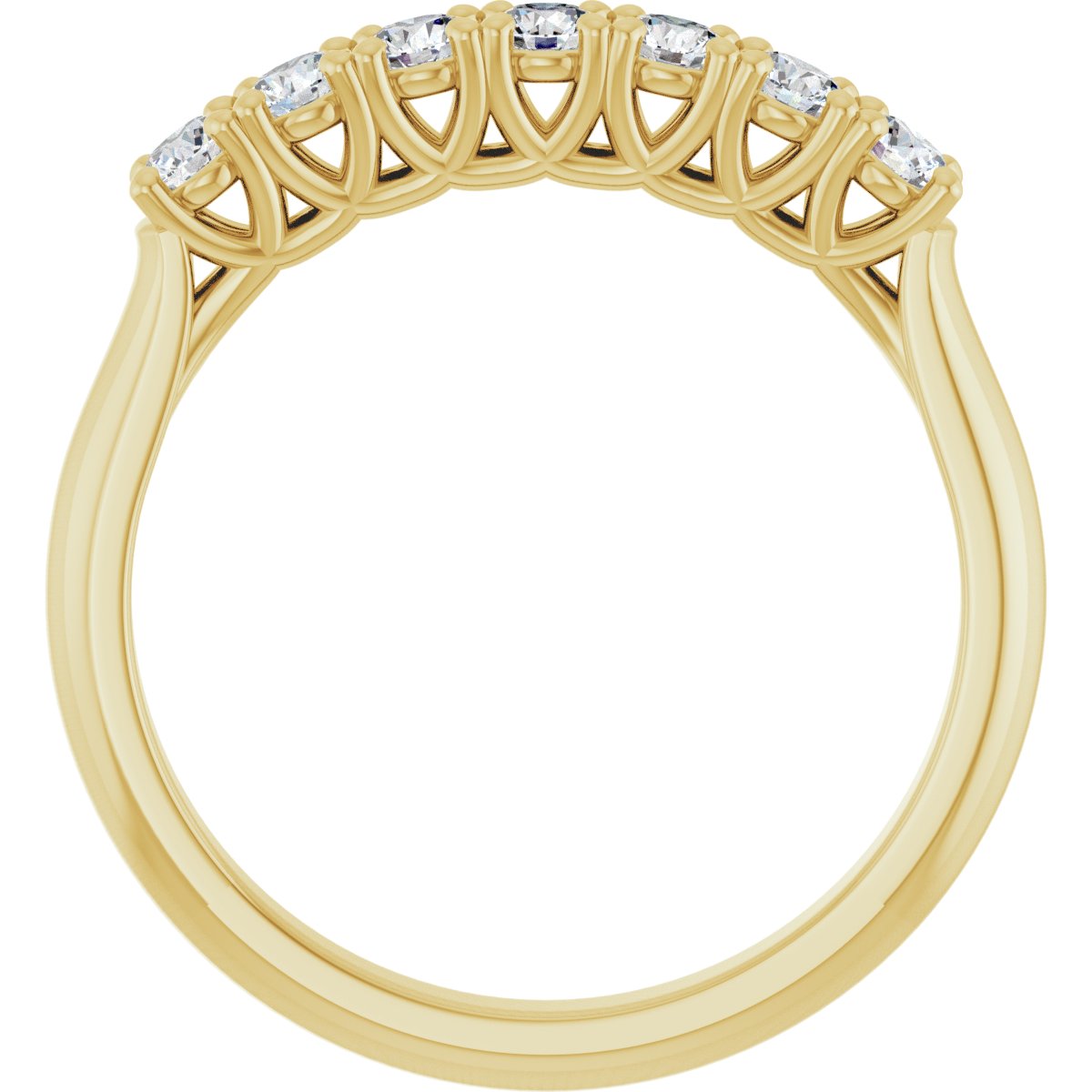 Avery — Round · 2.5 mm · 3/8 ctw, yellow gold