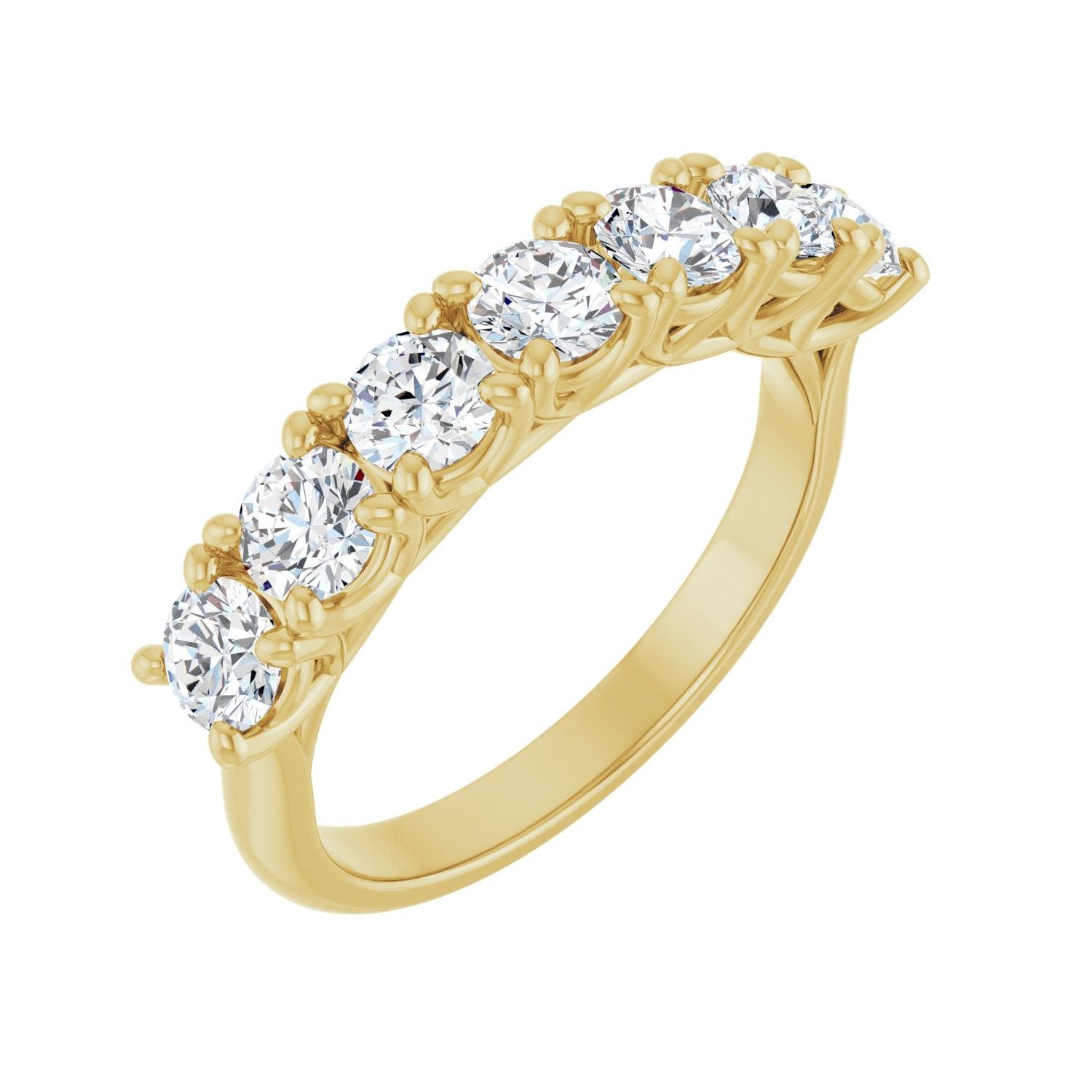 Cove — Round · 3.75 mm · 1 3/8 ctw, yellow gold