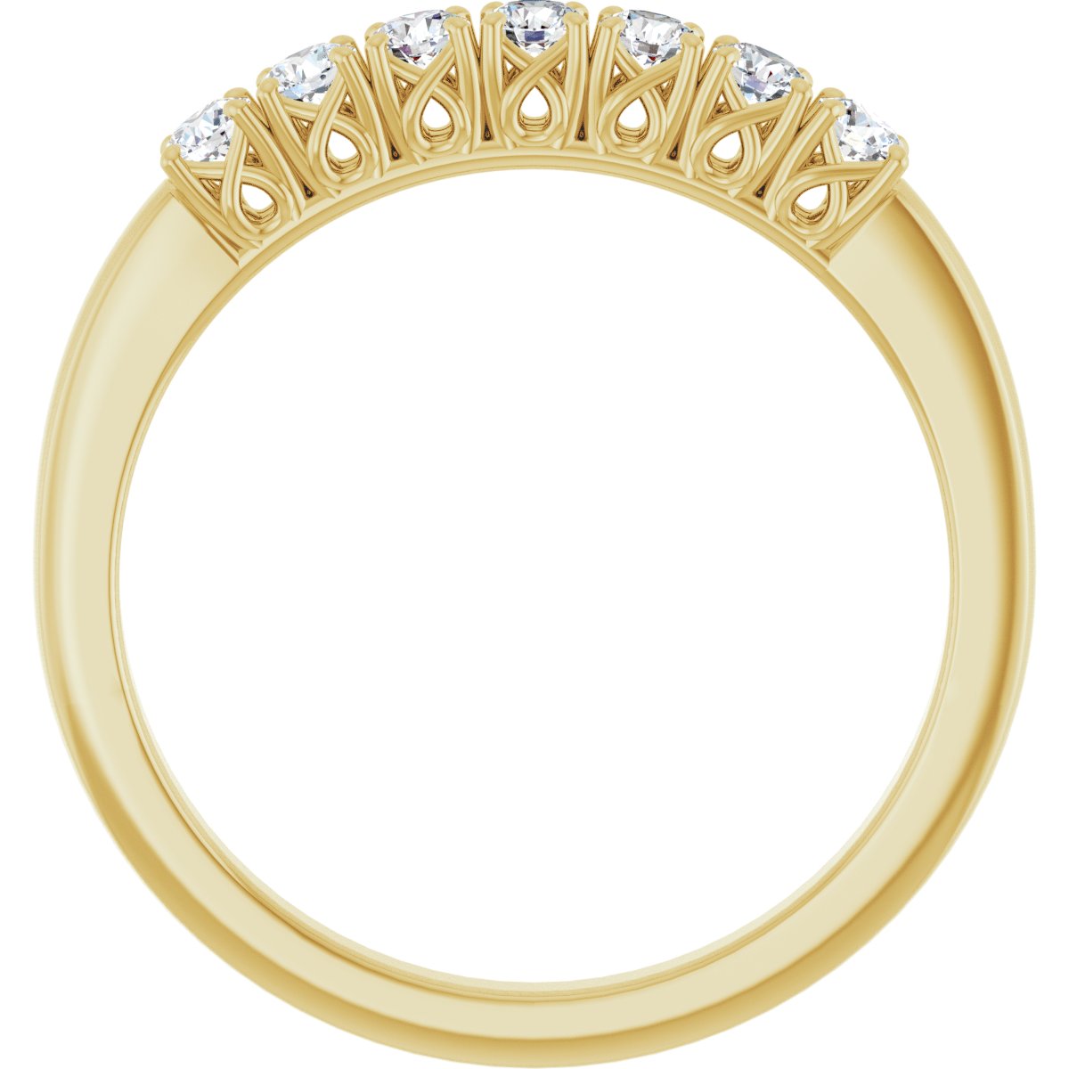 Blair — Round · 2.3 mm · 1/3 ctw, yellow gold