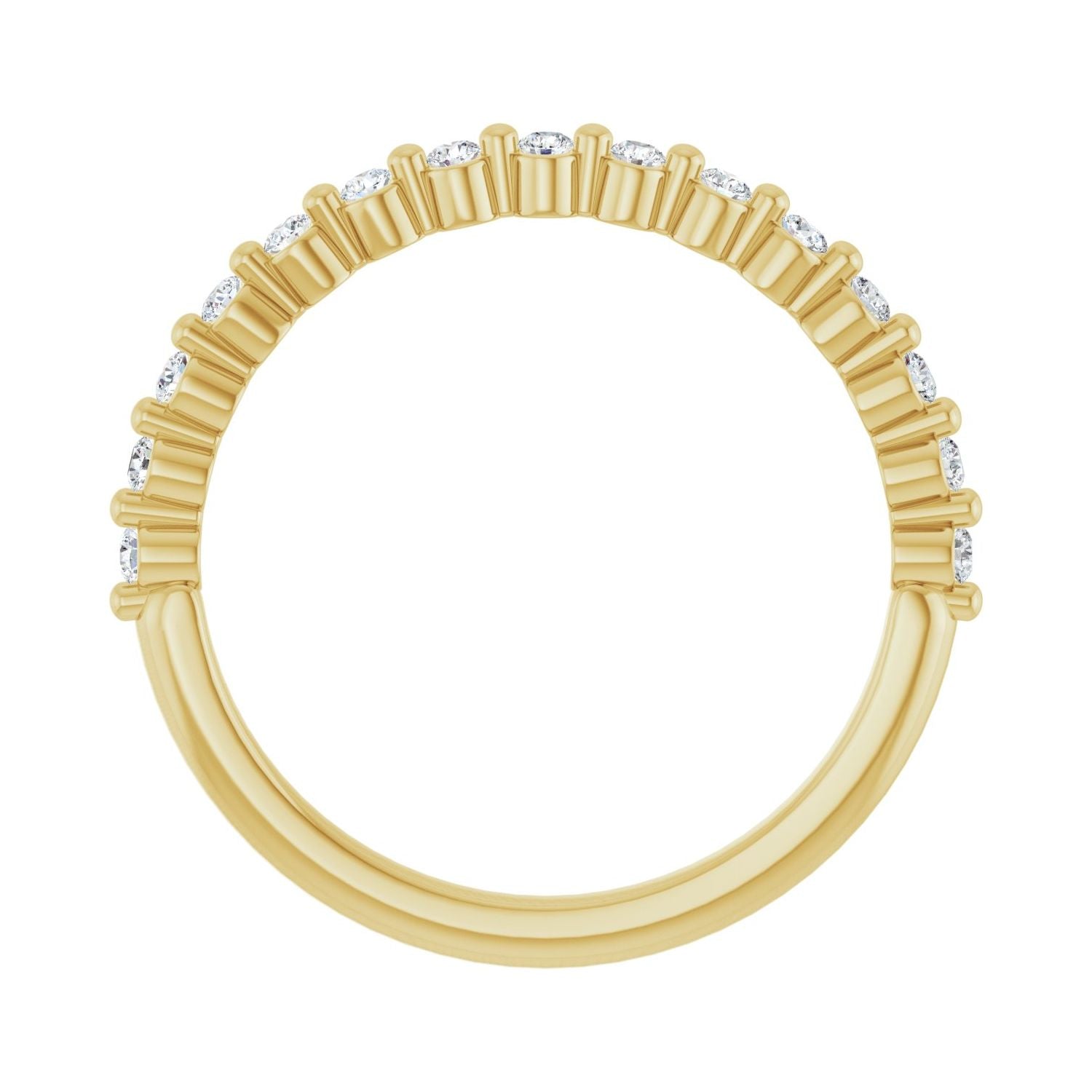 Homestead — Round · 1.5 mm · 1/5 ctw, yellow gold