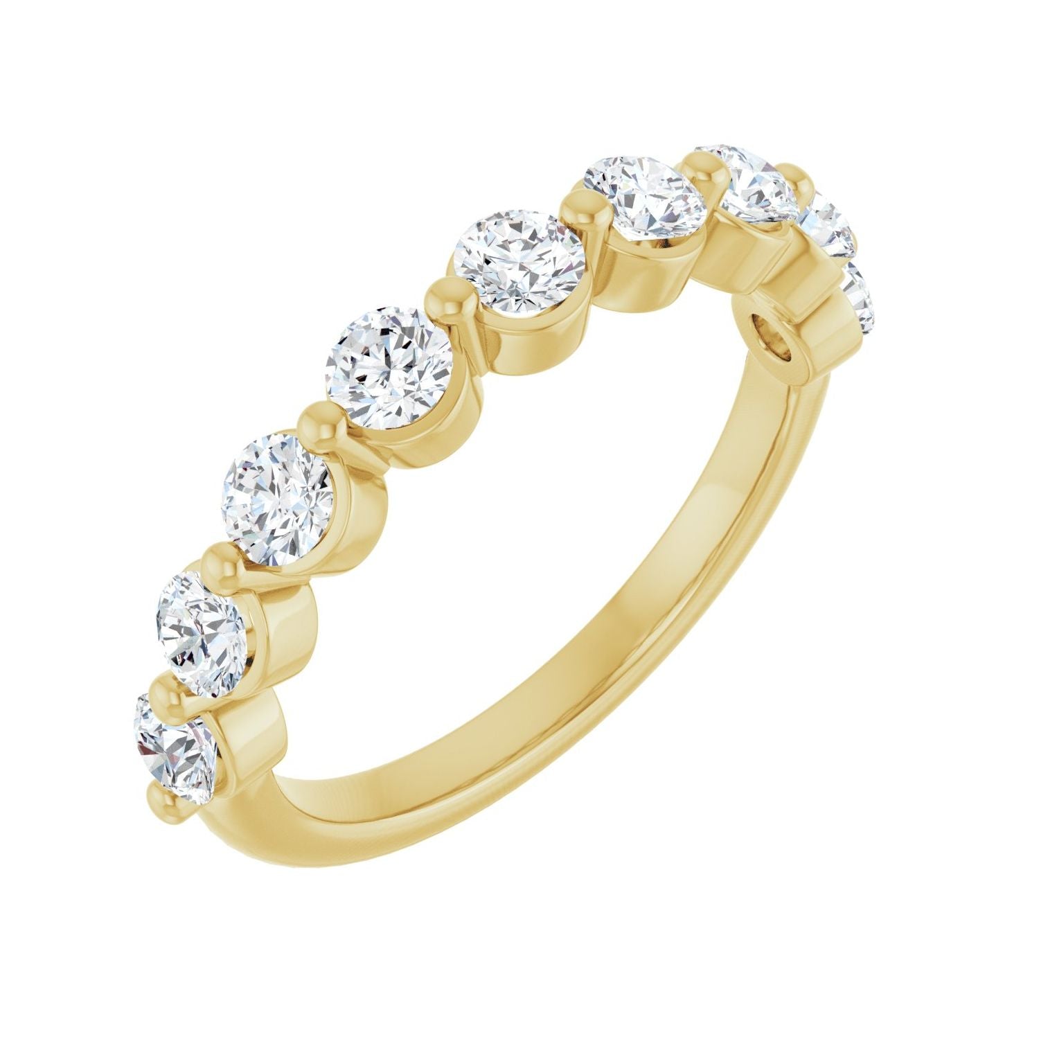 Homestead — Round · 3 mm · 9/10 ctw, yellow gold