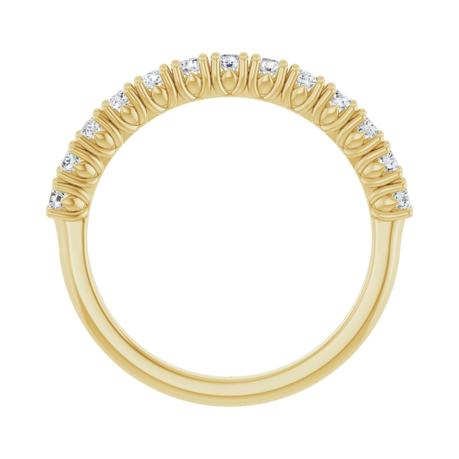 Beam — 2 mm, yellow gold