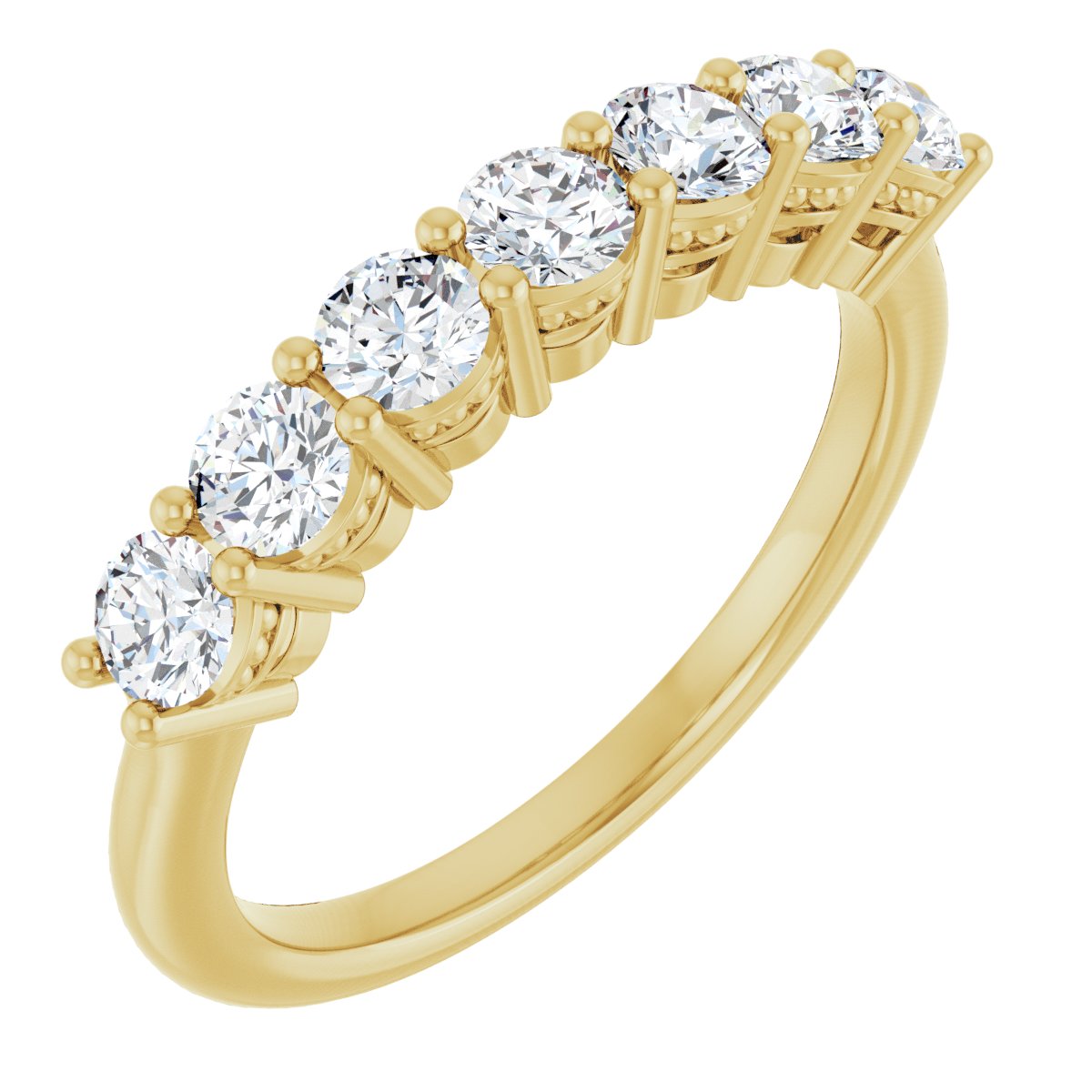 Rhea — Round · 3.2 mm · 7/8 ctw, yellow gold