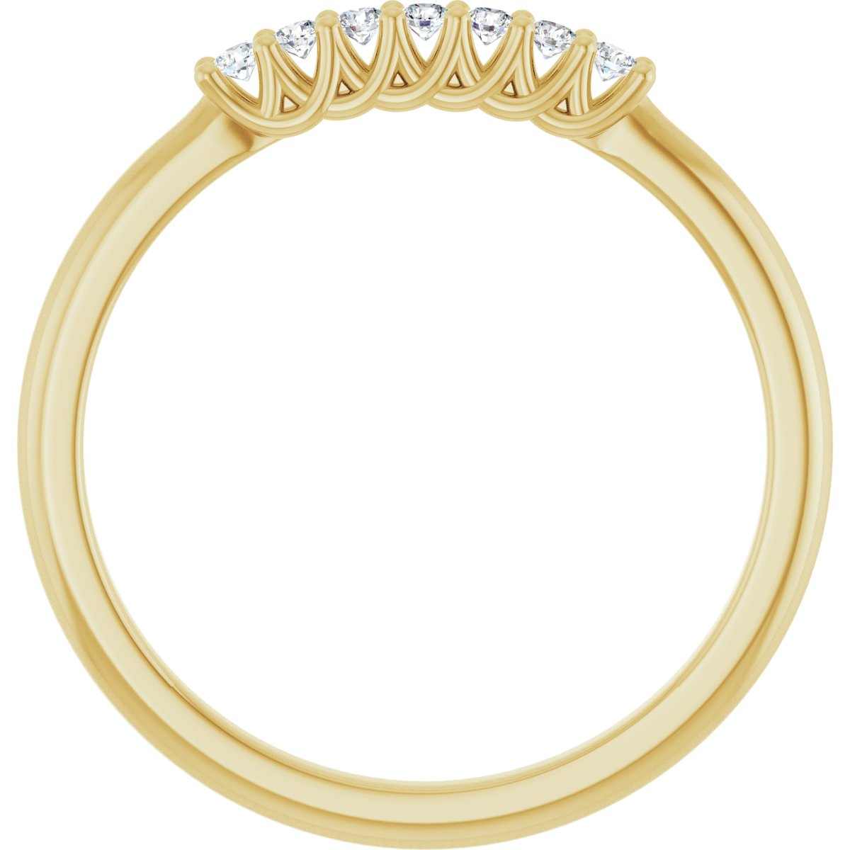 Thea — Round · 1.5 mm · 1/10 ctw, yellow gold