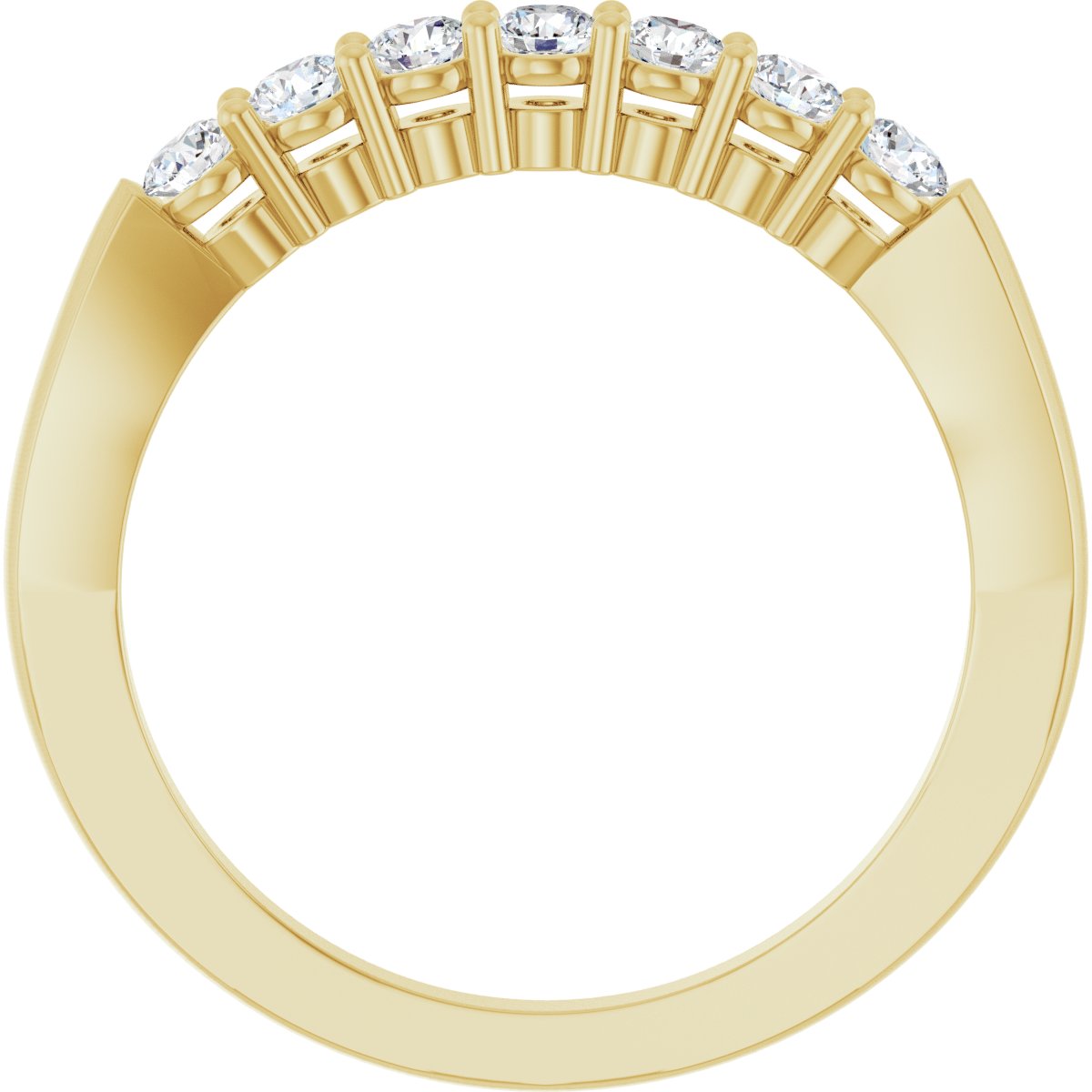 Vivienne — 2.5 mm, yellow gold