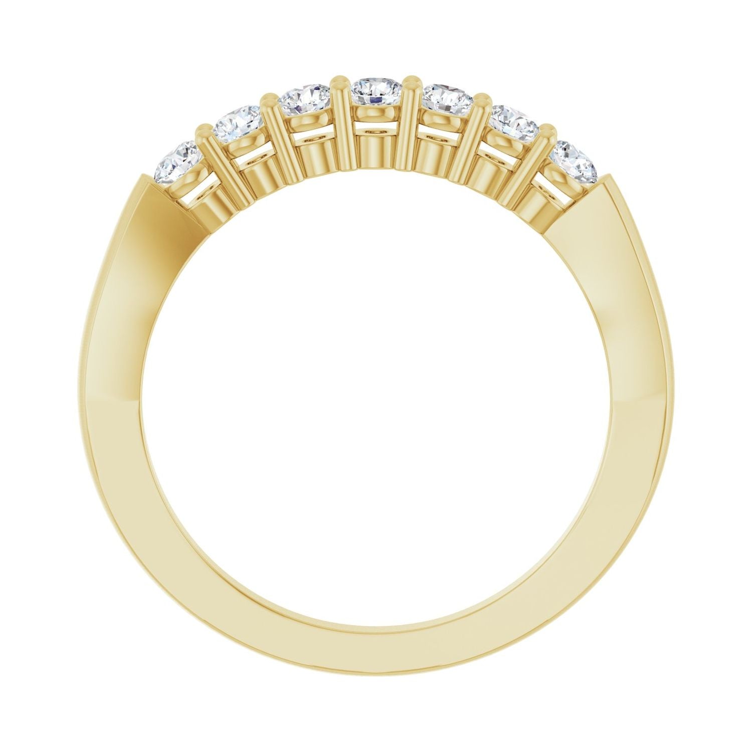 Clemency — 2.5 mm, yellow gold