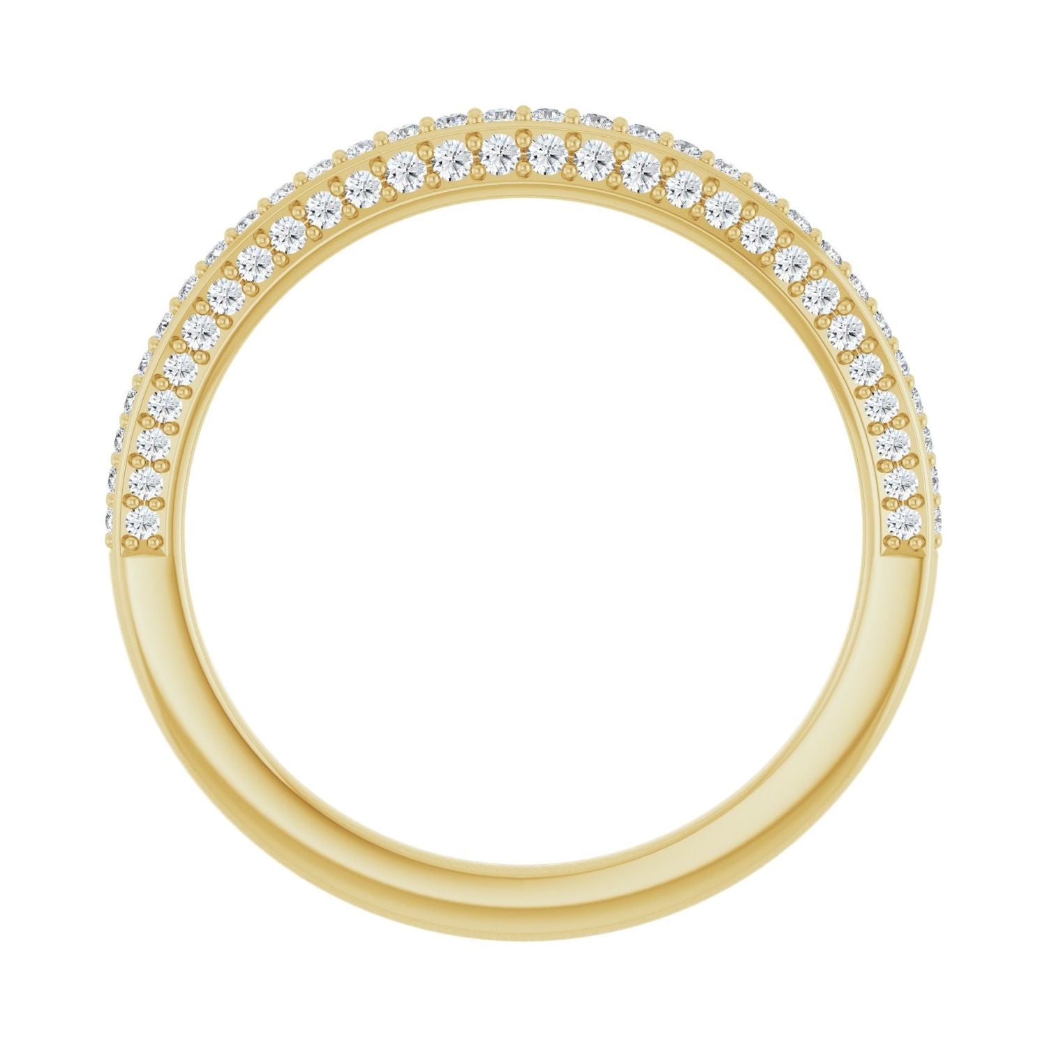 Brave — 1 mm, yellow gold