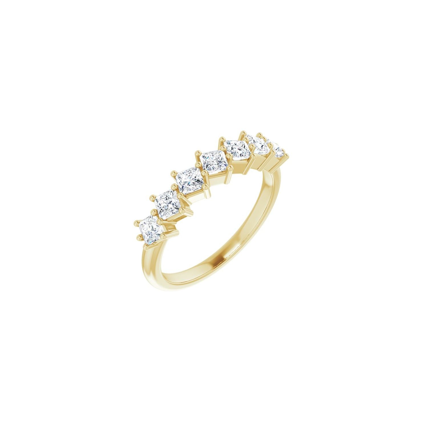 Springtime — Princess · 2.75 mm · 3/4 ctw, yellow gold