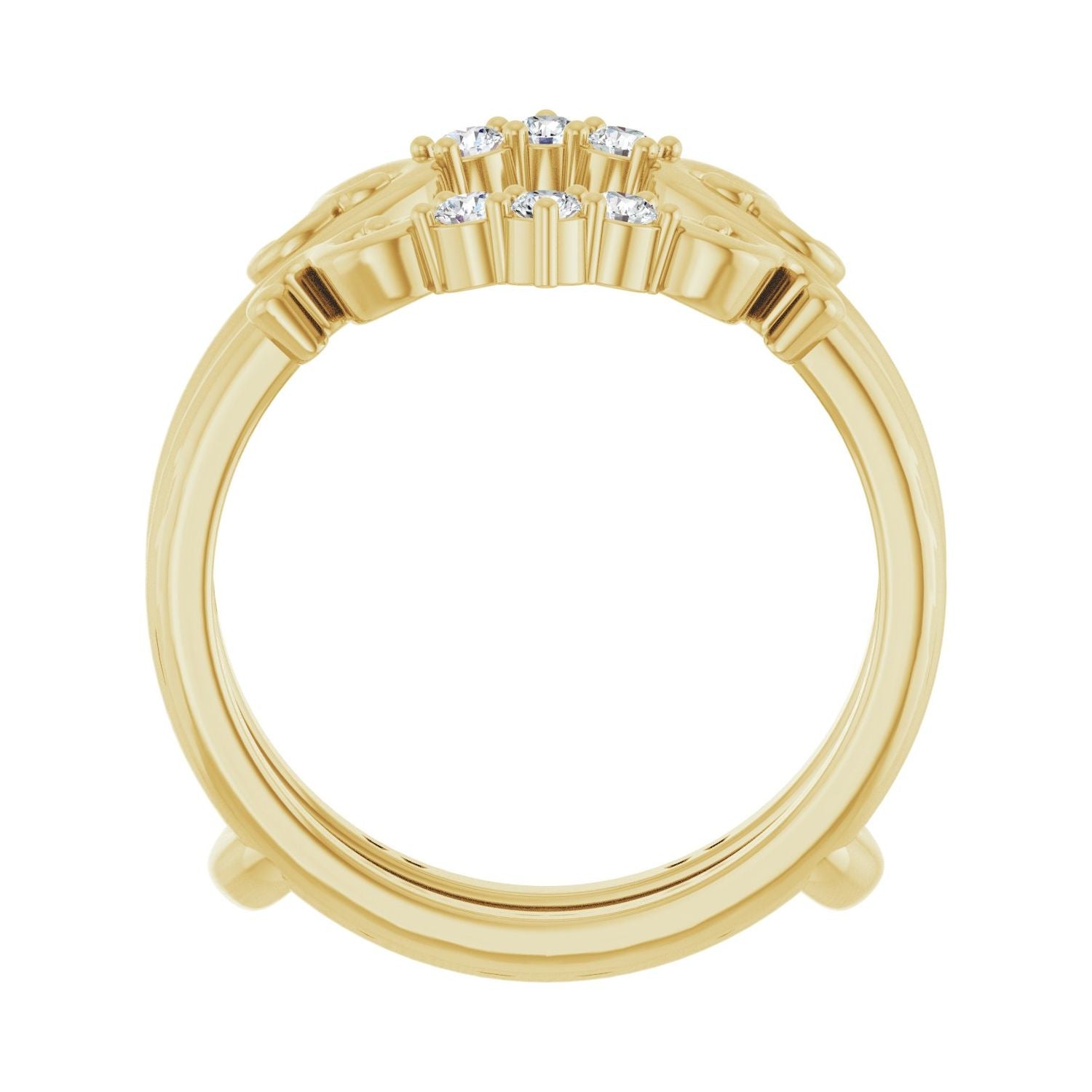 Birdsong — 2 mm, yellow gold