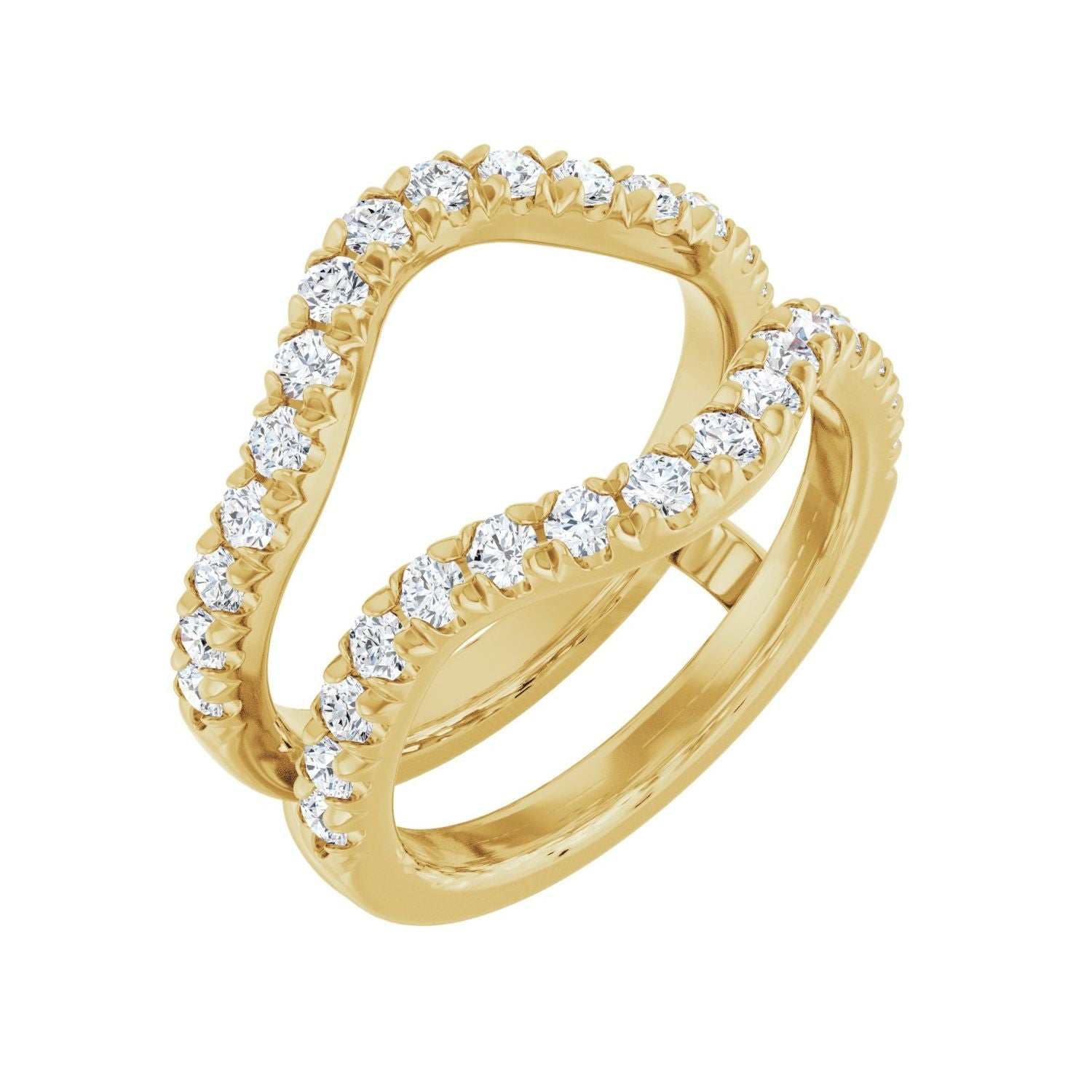 Moonlit — 2 mm, yellow gold