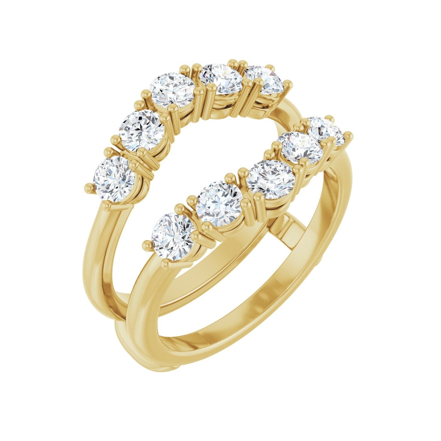 Moonglow — 3.2 mm, yellow gold