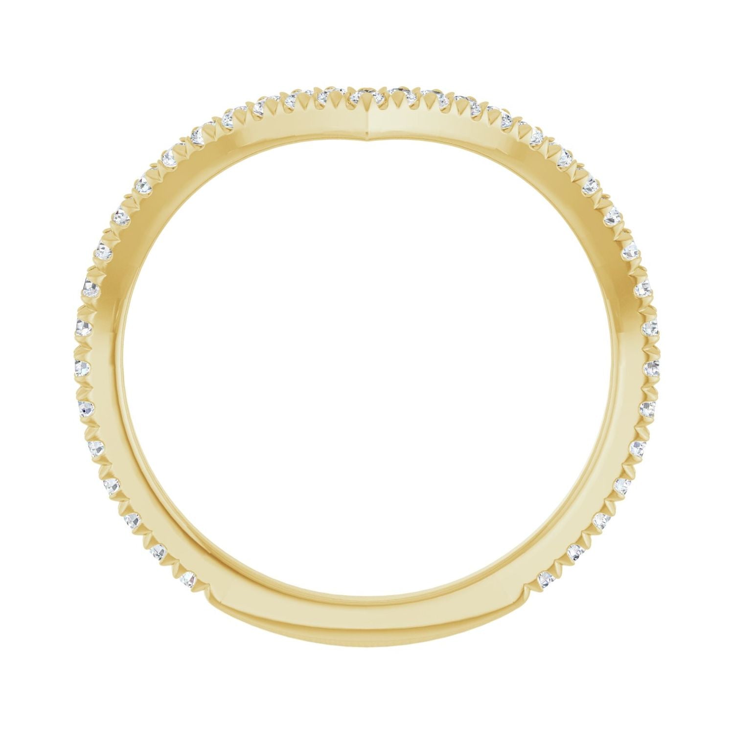 Linden — 1.3 mm · 1/3 ctw, yellow gold
