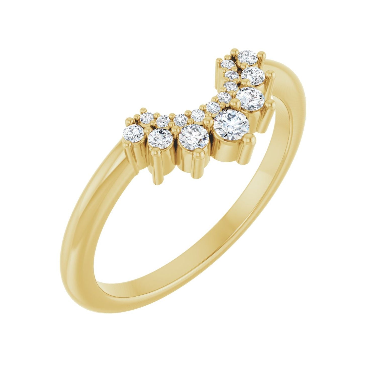 Kinship — Round, yellow gold
