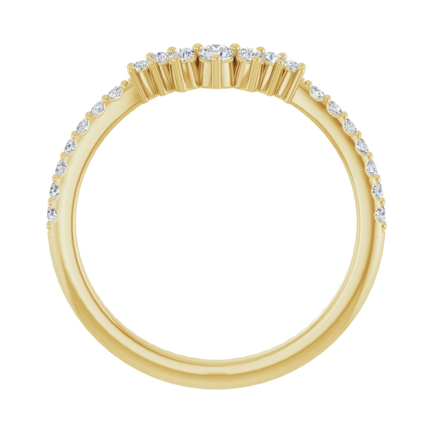 Mimosa — 2.2 mm, yellow gold