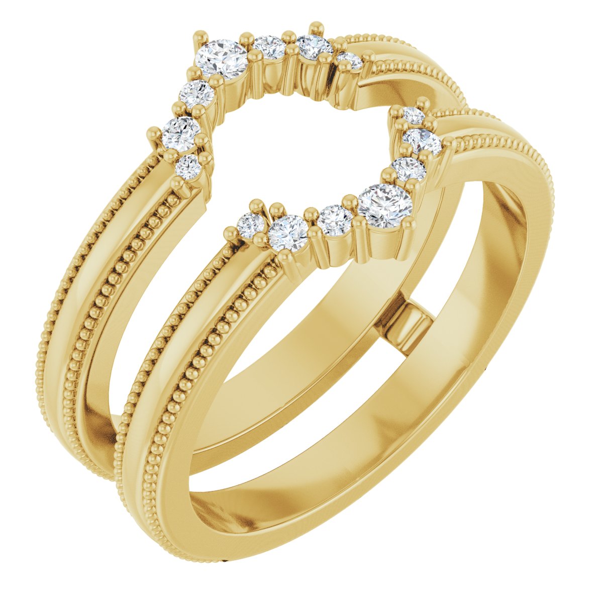 Mirabel — 2 mm, yellow gold