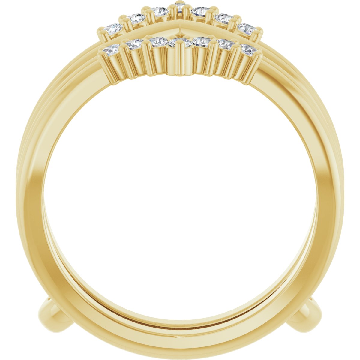 Brielle — 1.7 mm, yellow gold