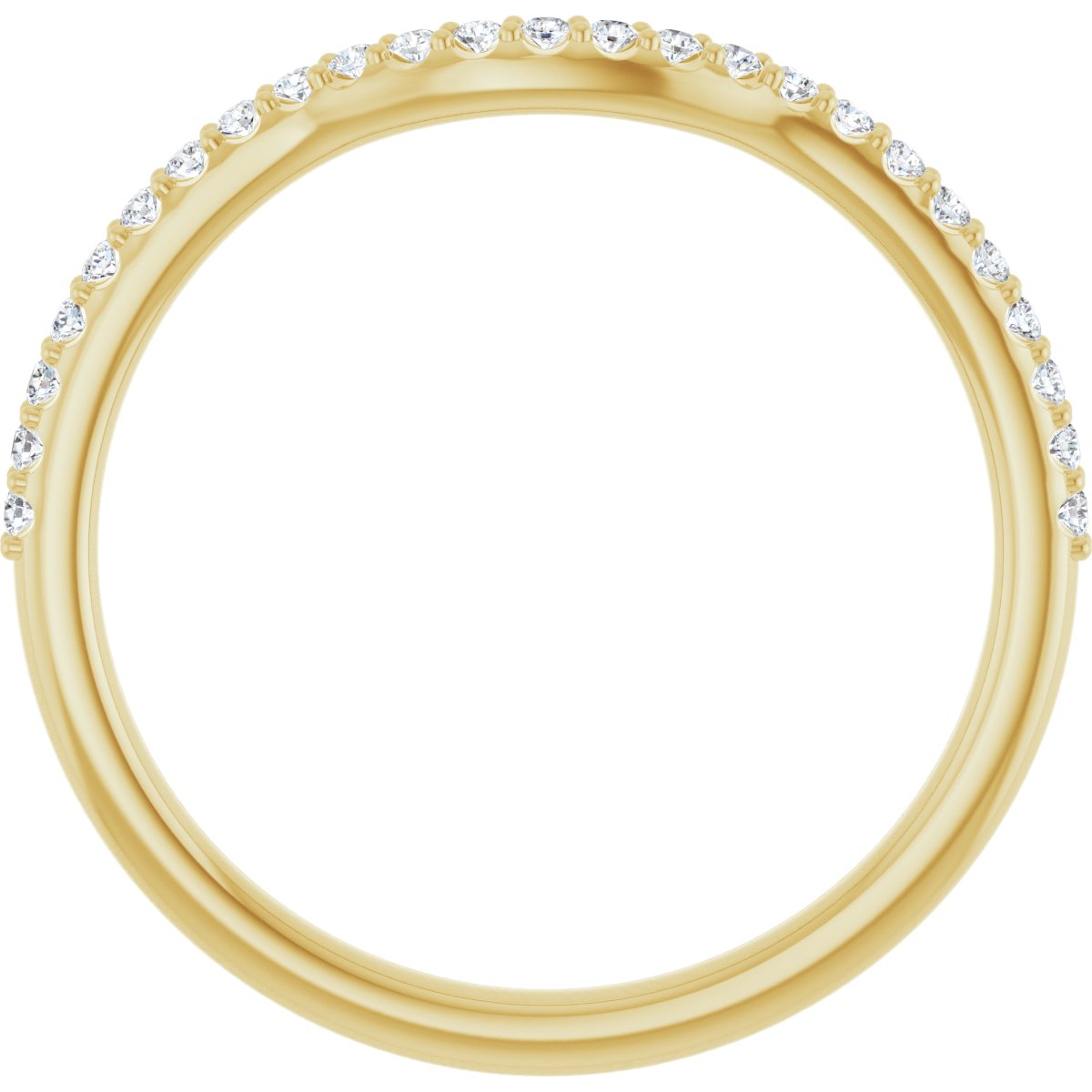 Calla — 1.1 mm, yellow gold