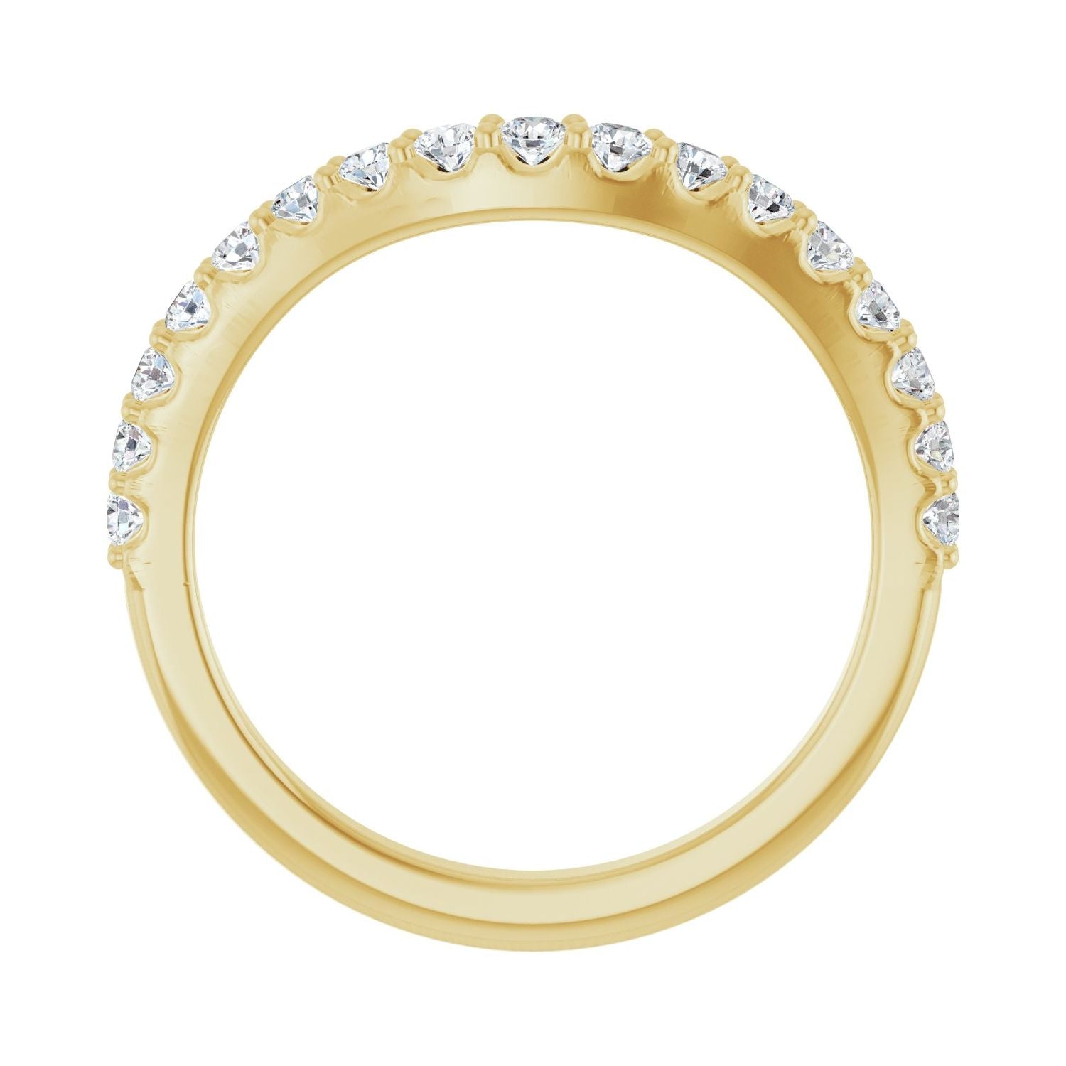 Accord — 2 mm · 3/8 ctw, yellow gold