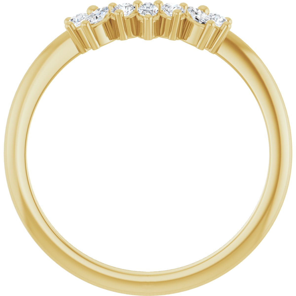 Fiona — 3 x 1.5 mm, yellow gold