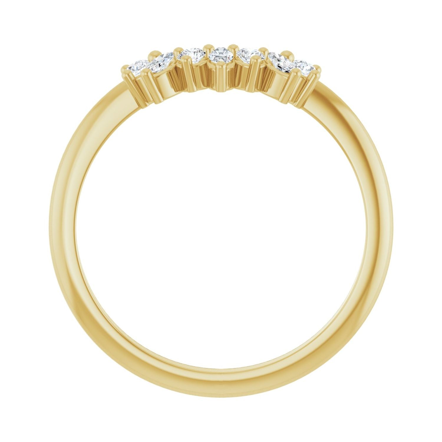 Happiness — 3 x 1.5 mm, yellow gold
