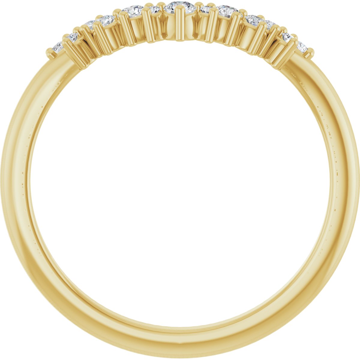 Gia — Round, yellow gold