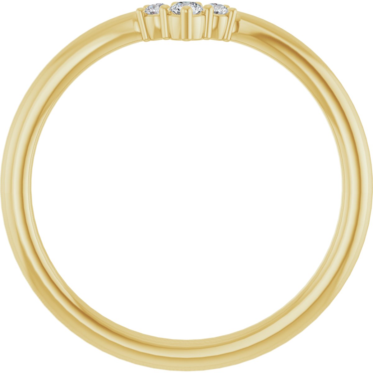 Lainey — 2 mm, yellow gold