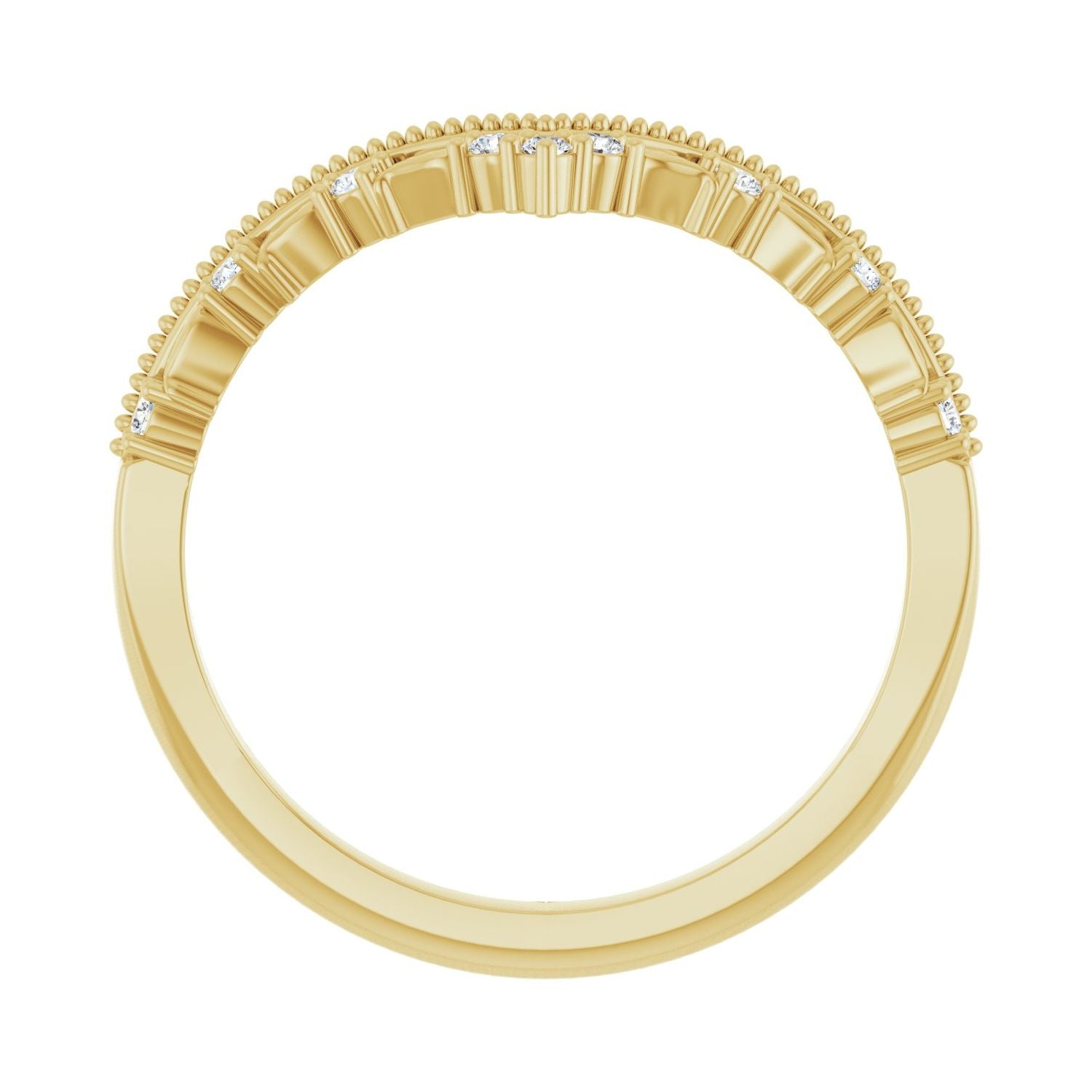 Apricot — 1.3 mm, yellow gold