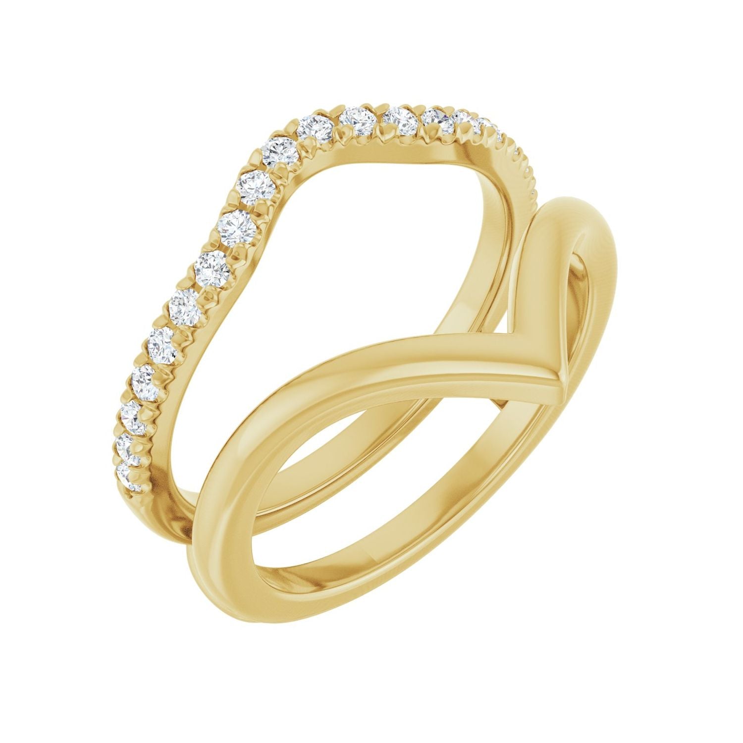 Peerless — 1.5 mm, yellow gold