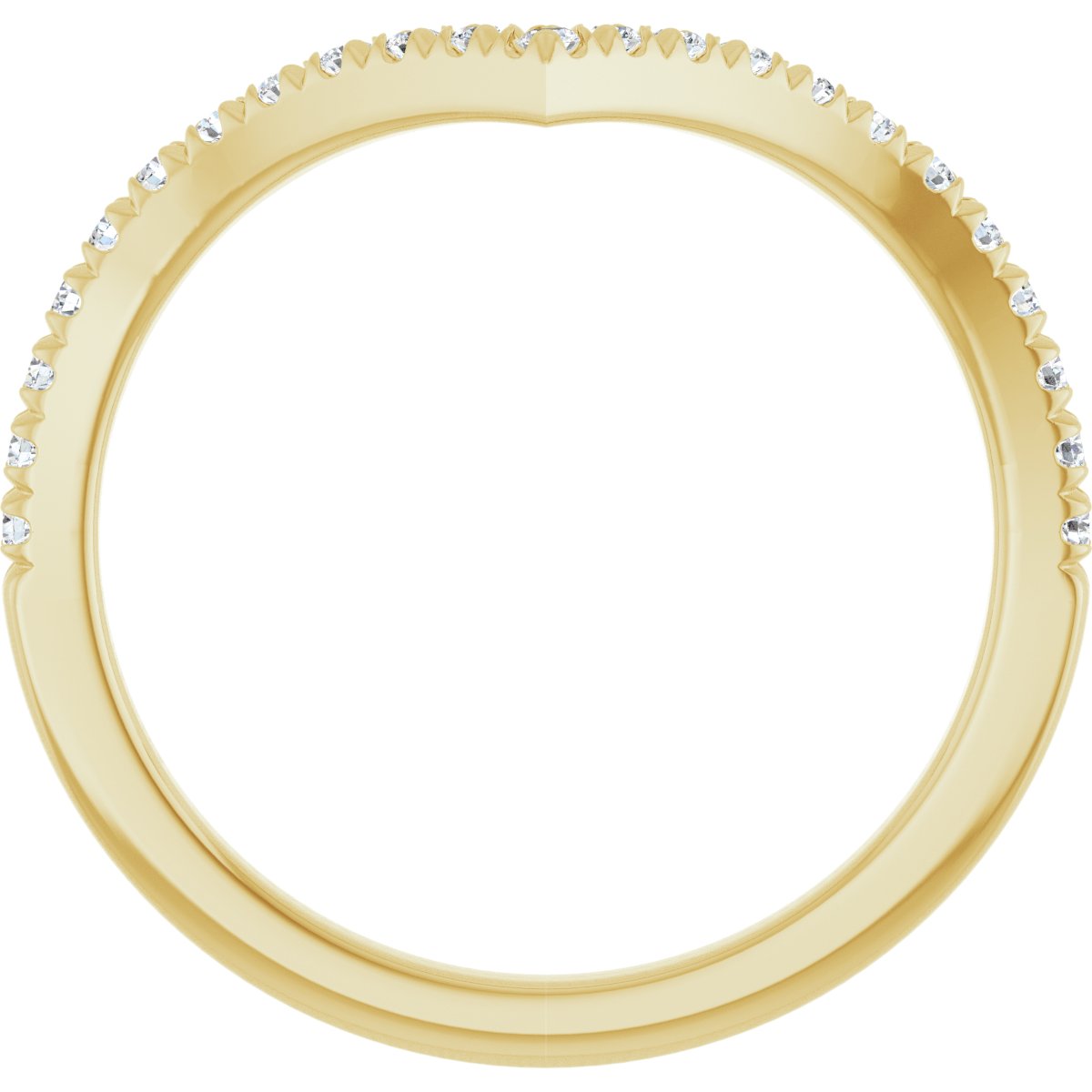 Una — 1.3 mm, yellow gold
