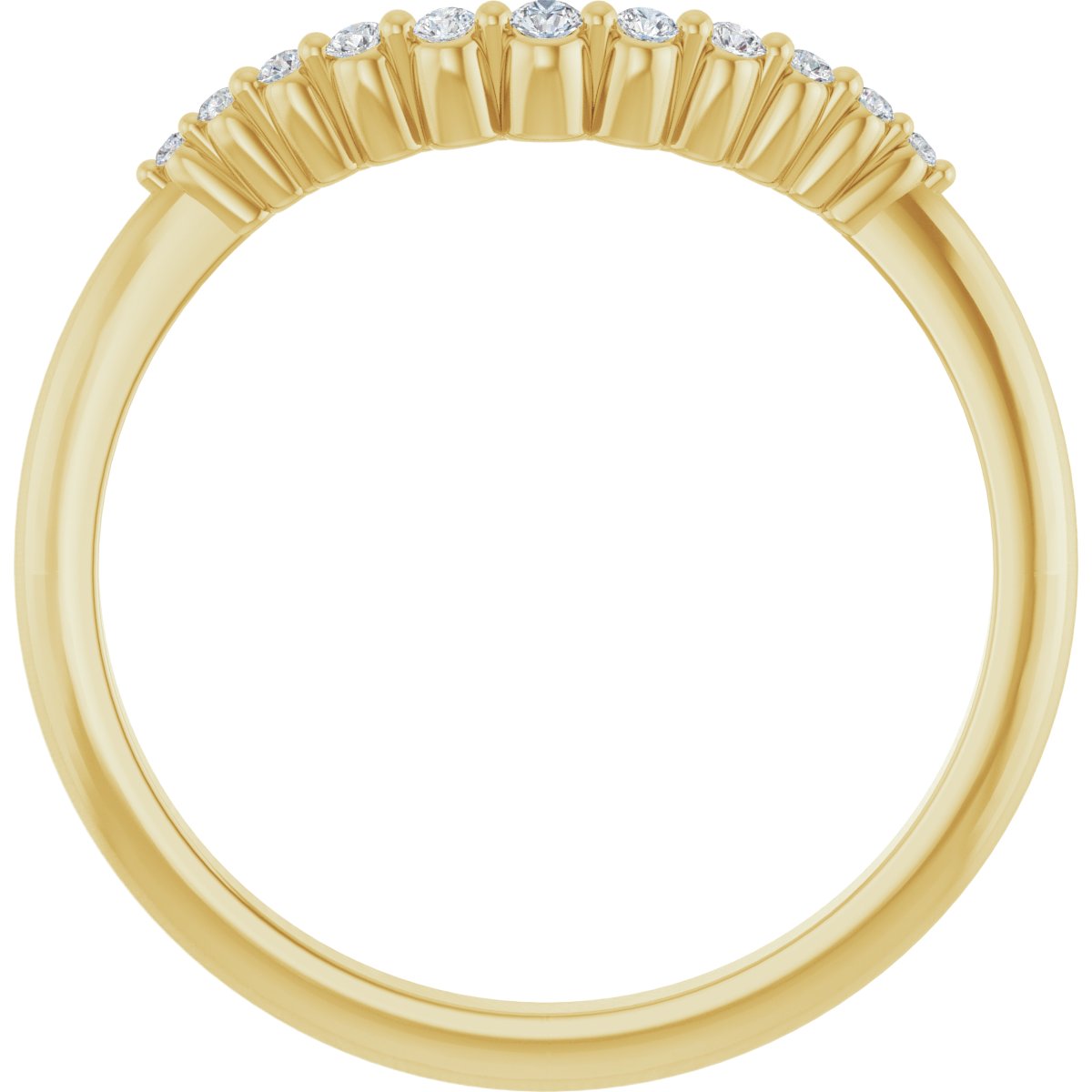 Valentina — 1.5 mm · 0.08 ctw, yellow gold