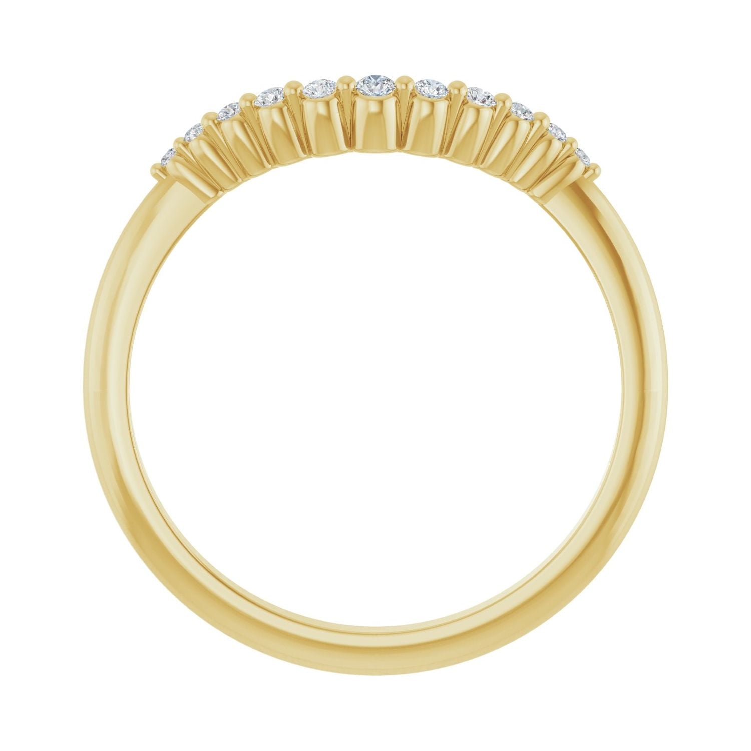Renewal — 1.5 mm · 0.08 ctw, yellow gold