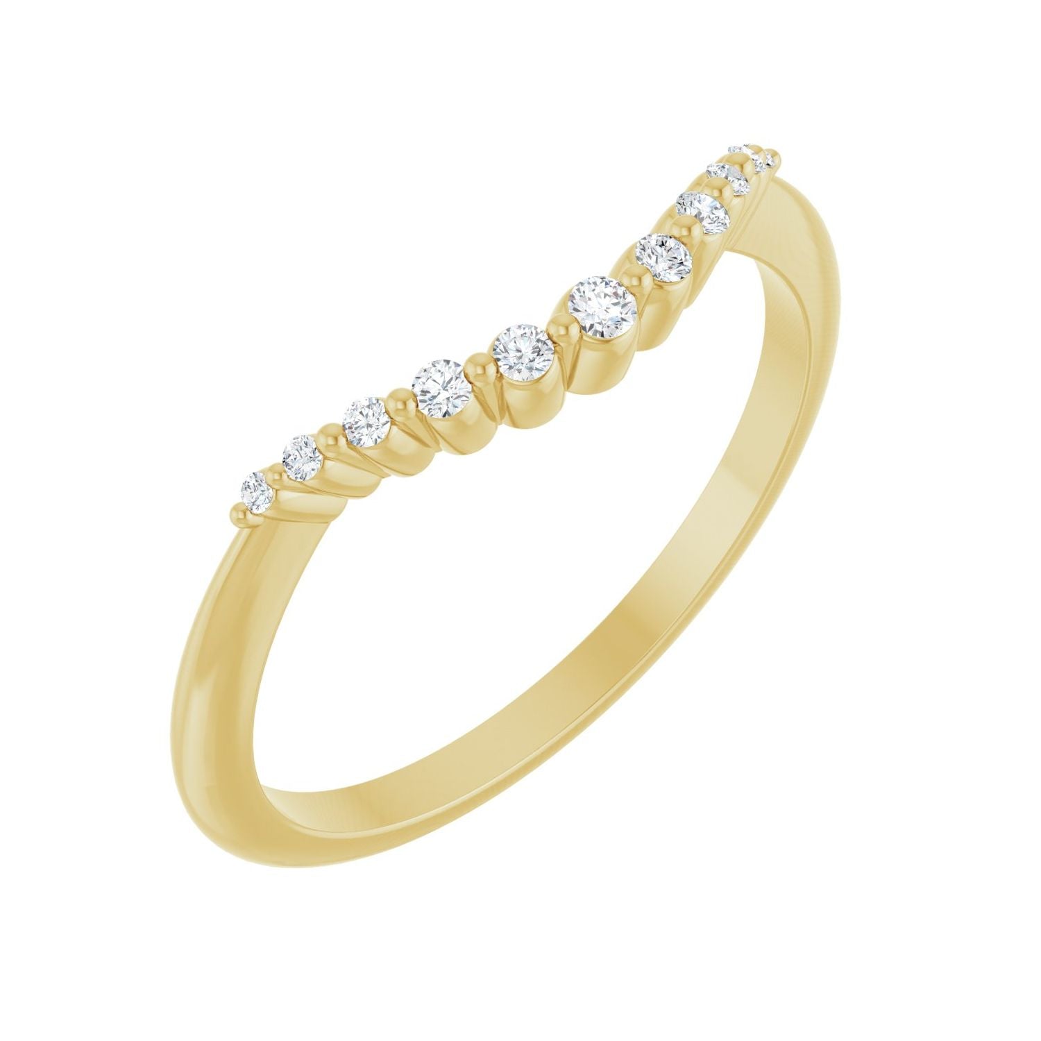 Renewal — 1.5 mm · 0.08 ctw, yellow gold