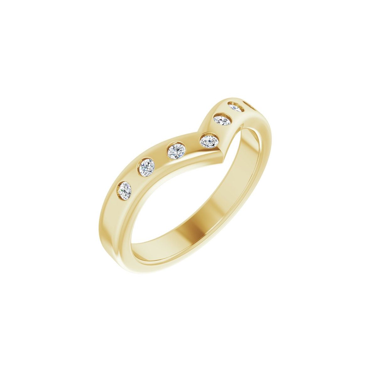 Winona — 2 mm, yellow gold