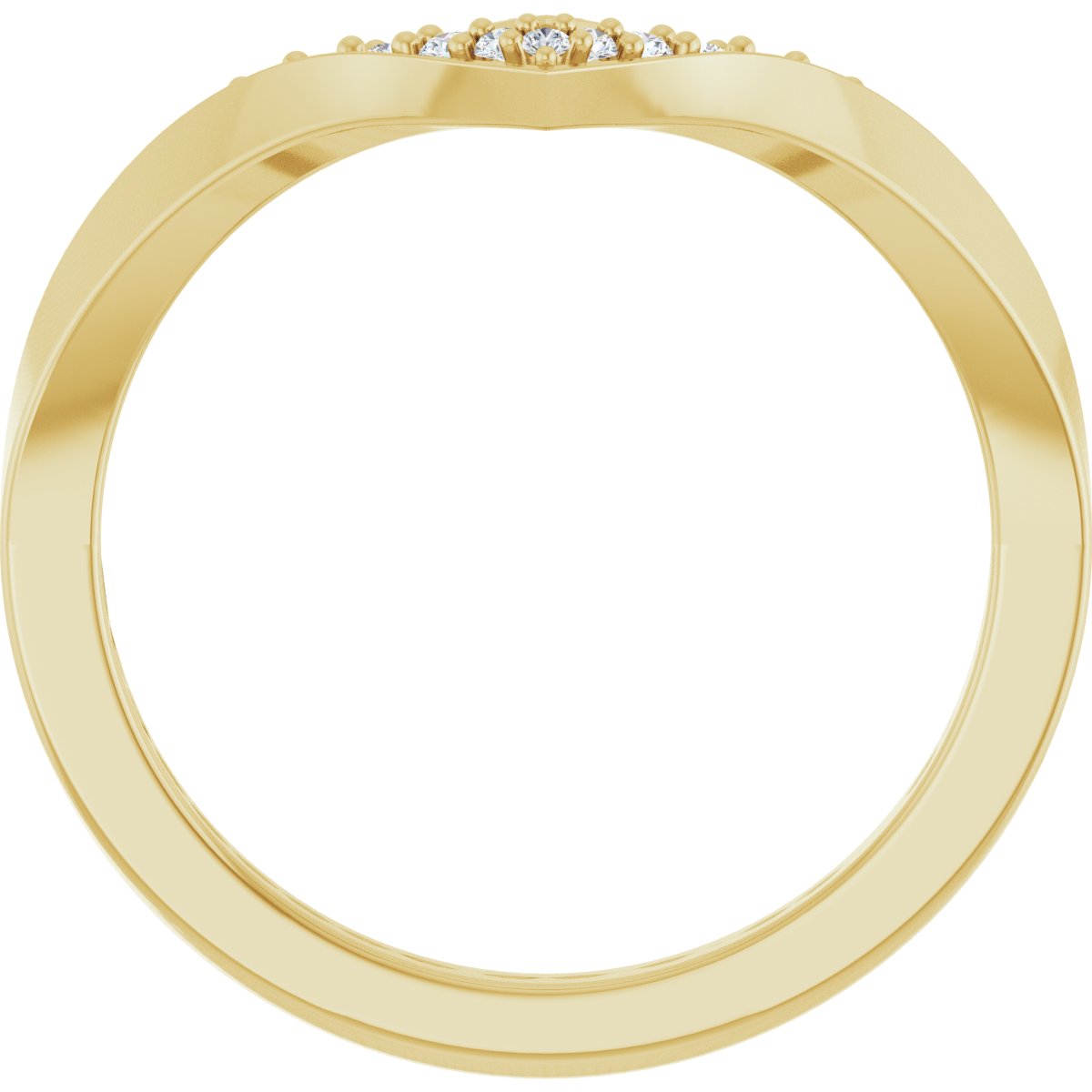Xena — 1.2 mm, yellow gold