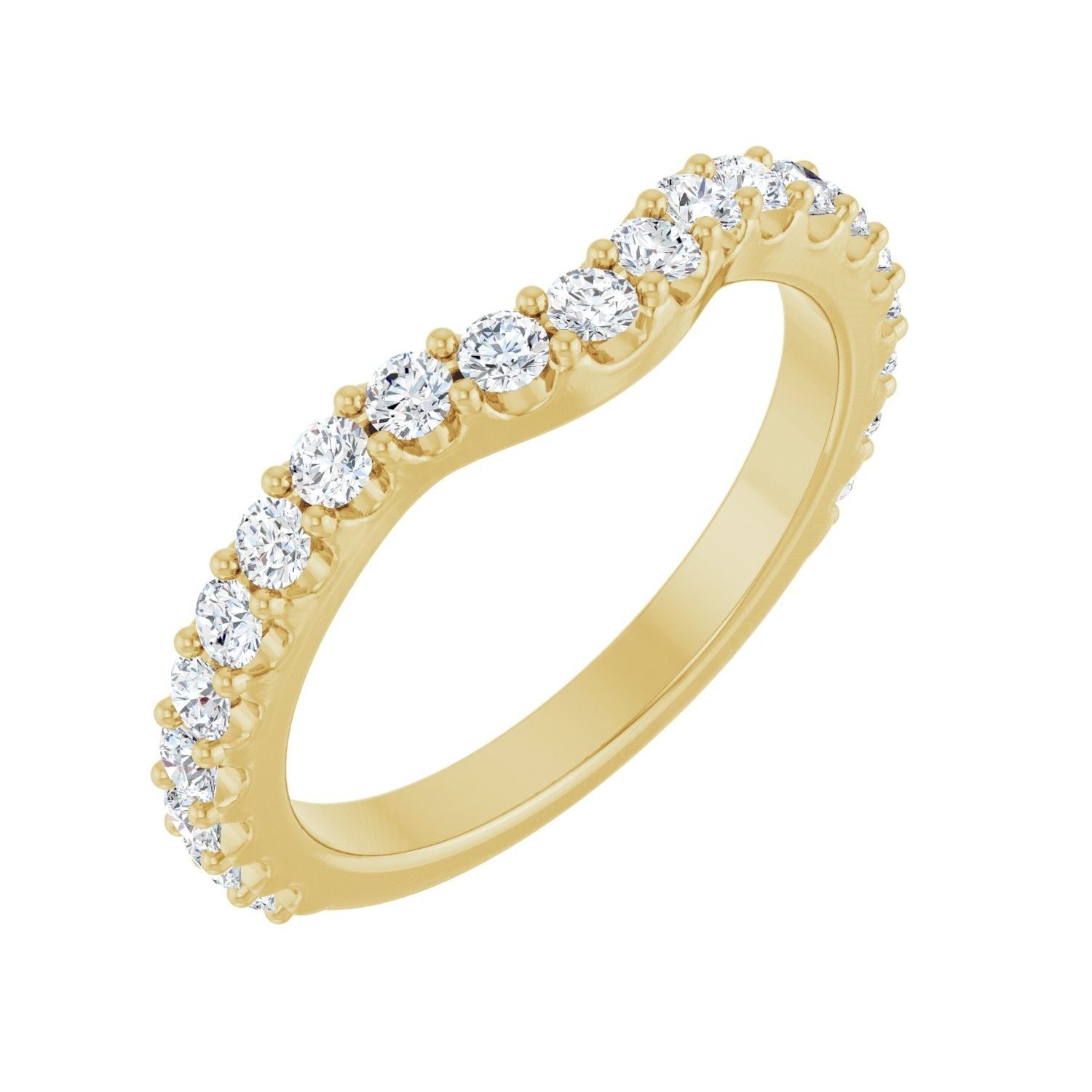 Honor — 2 mm · 1/2 ctw, yellow gold