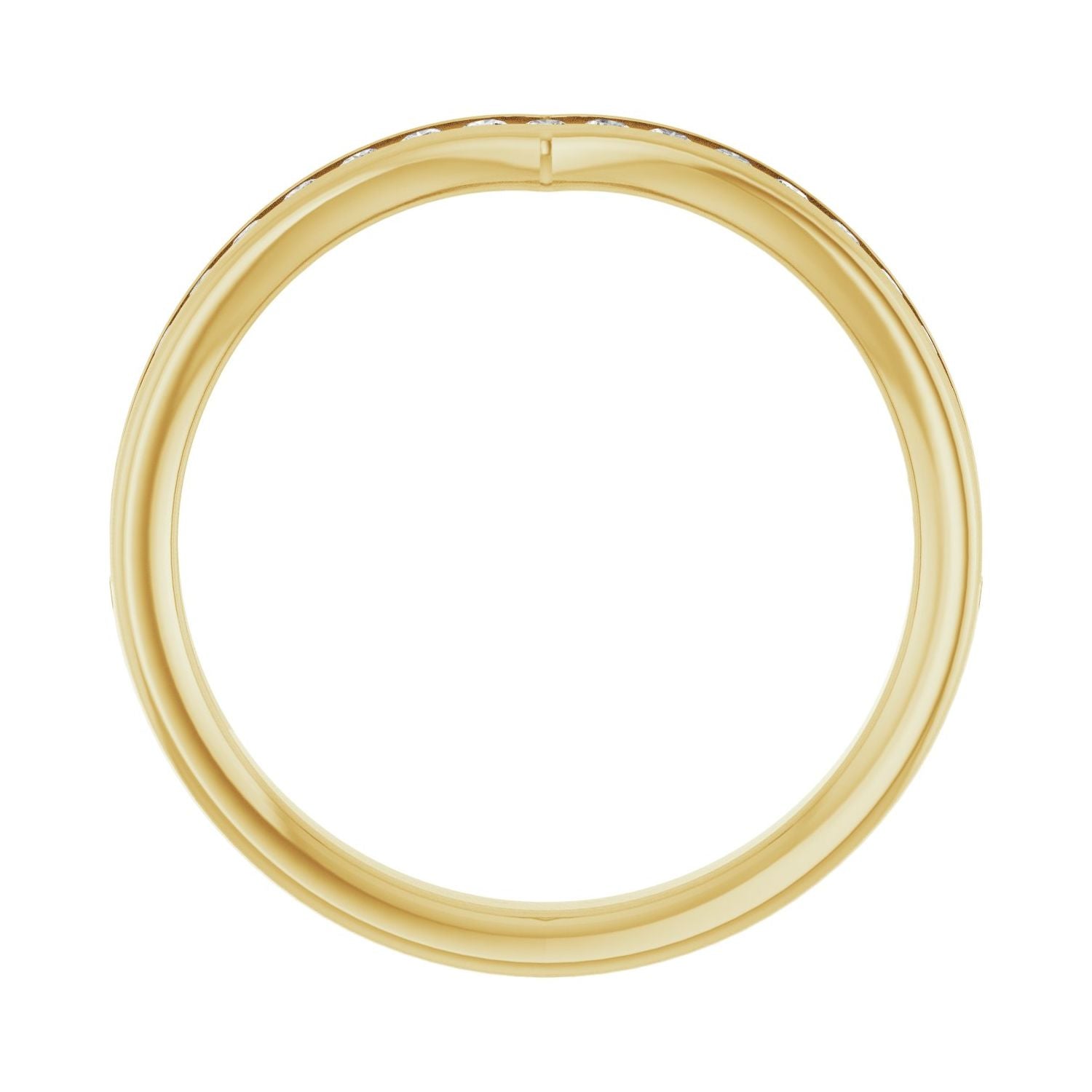 Feather — 1.5 mm, yellow gold