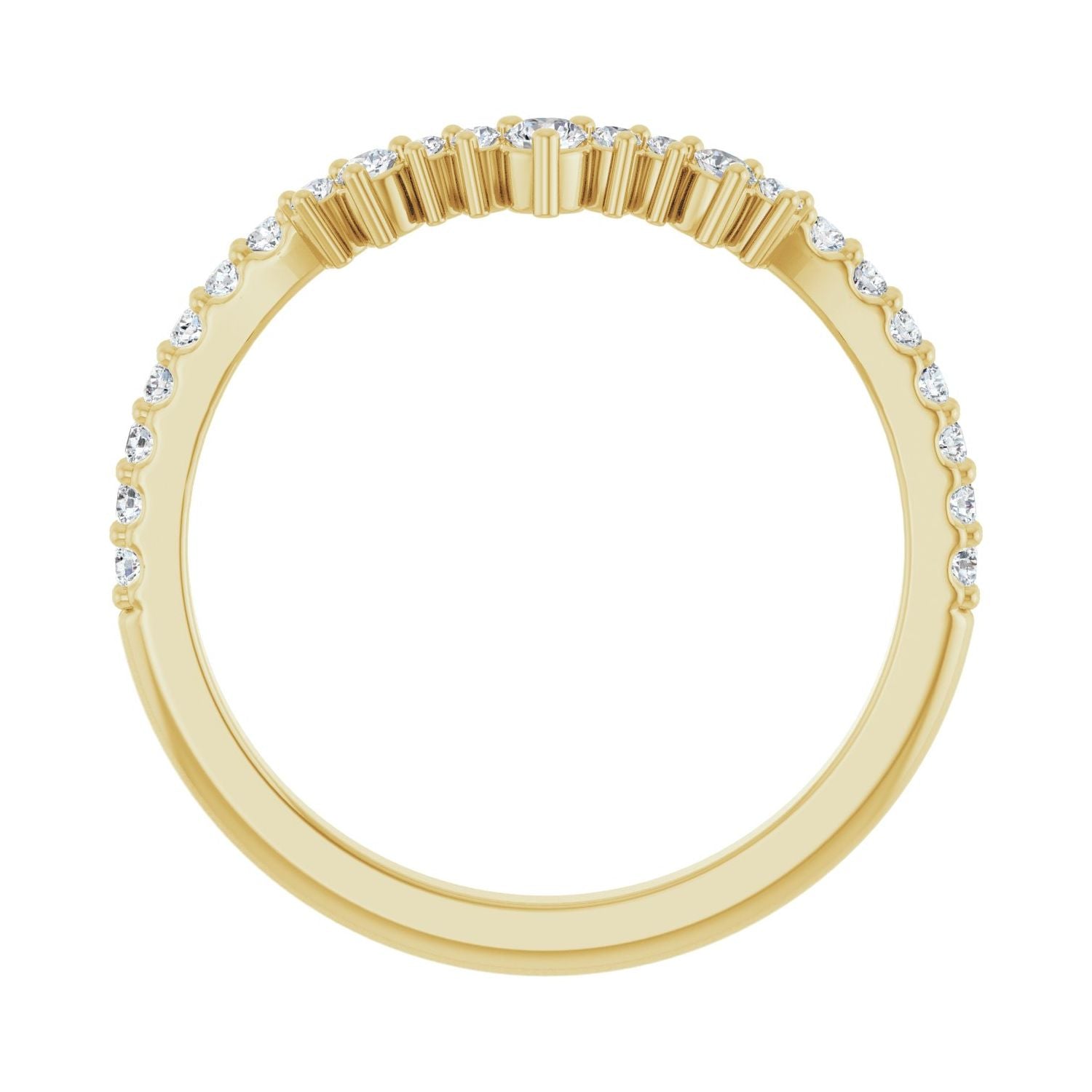 Smitten — Round, yellow gold