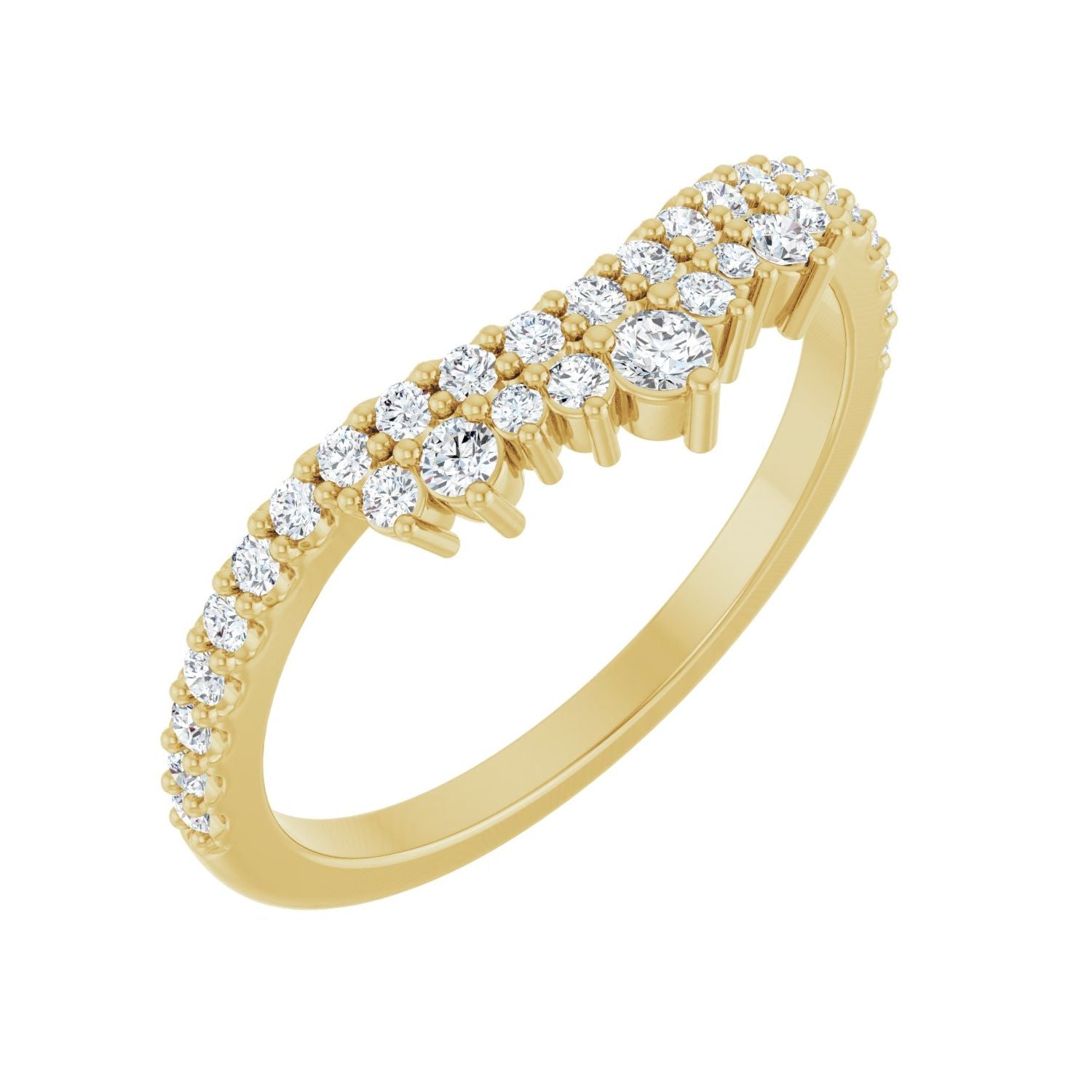 Smitten — Round, yellow gold