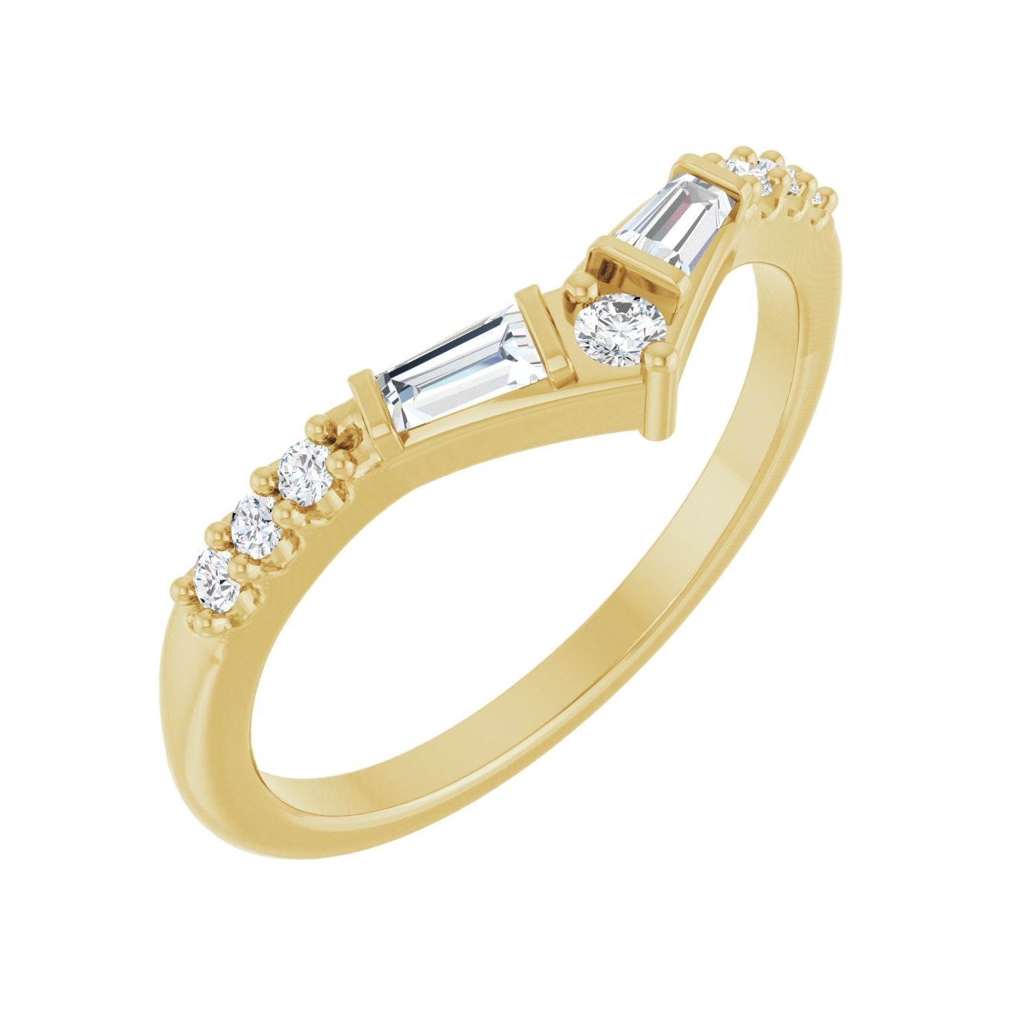 Precious — 3.5 x 2 mm · 1/4 ctw, yellow gold