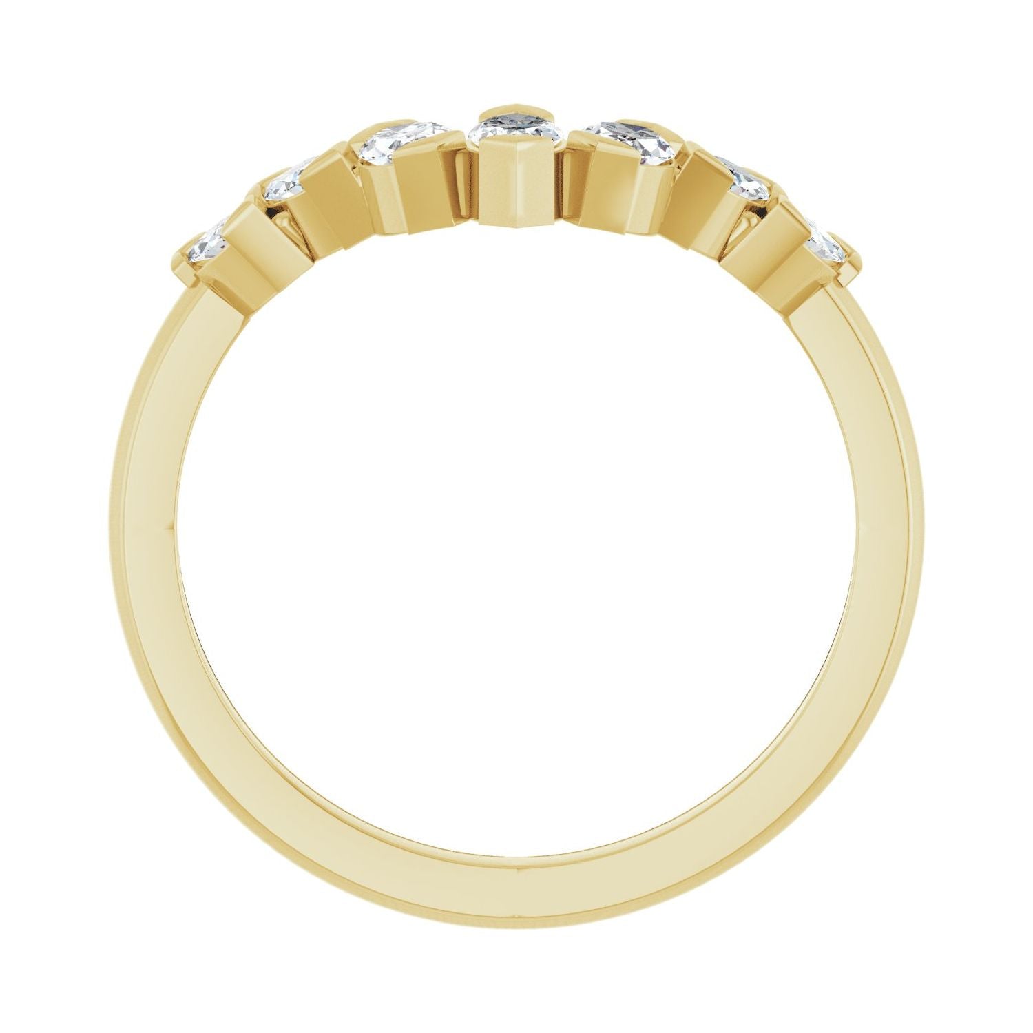 Soiree — 5 x 2.5 mm · 1/2 ctw, yellow gold
