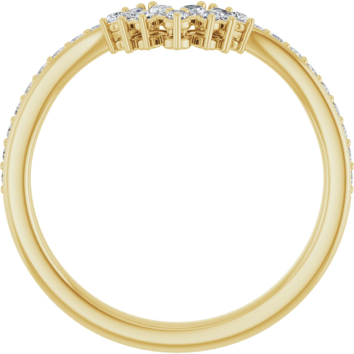 Nina — 3 x 1.5 mm, yellow gold