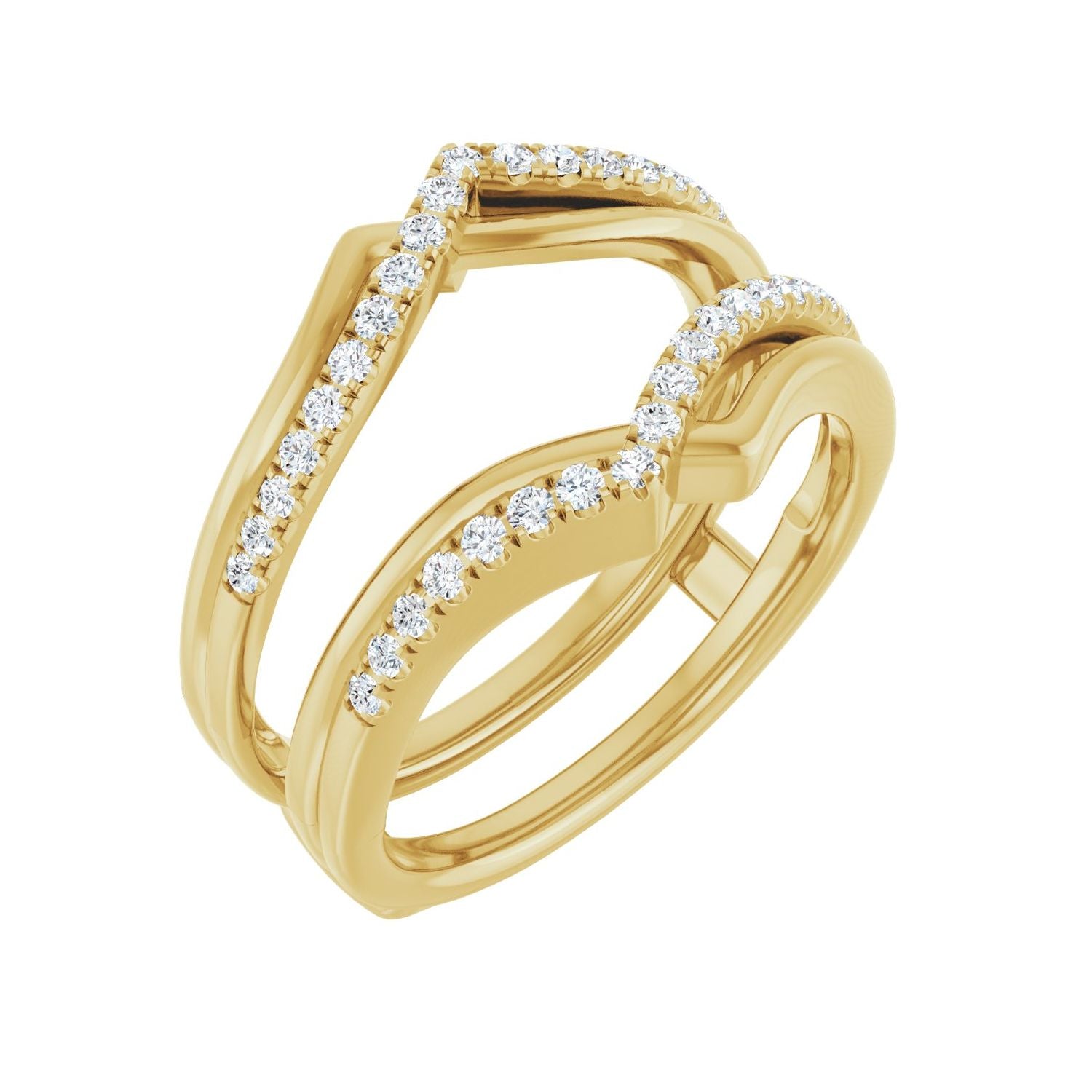 Amara — Round, yellow gold