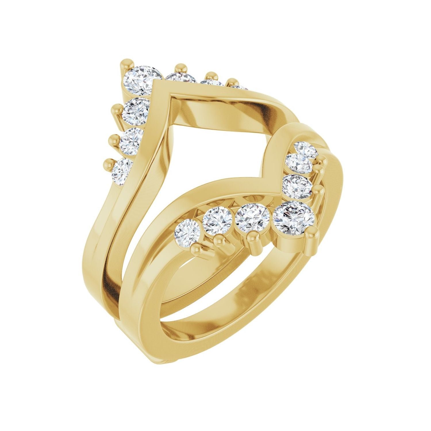 Bellamy — 3 mm, yellow gold
