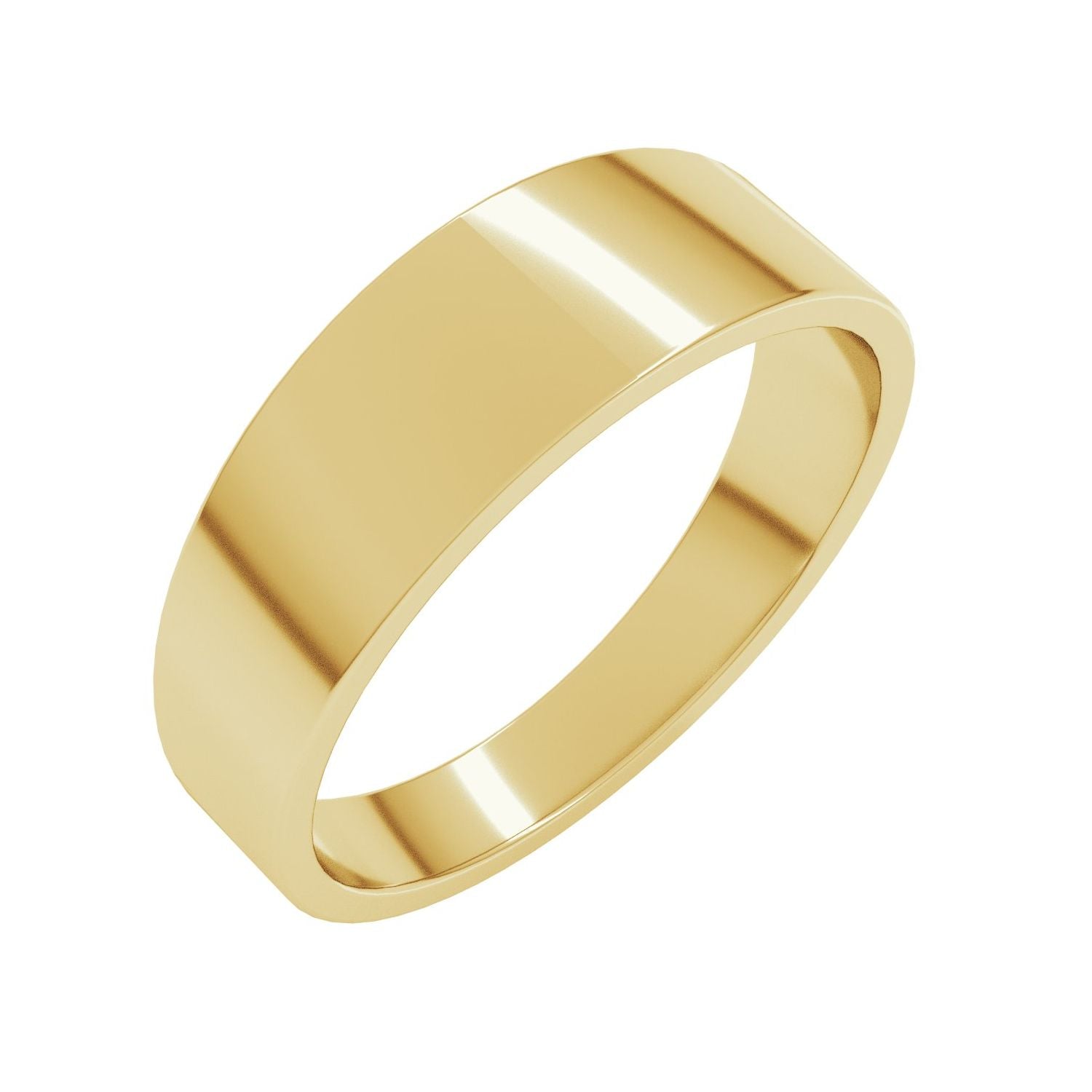Needle — 6 mm, yellow gold