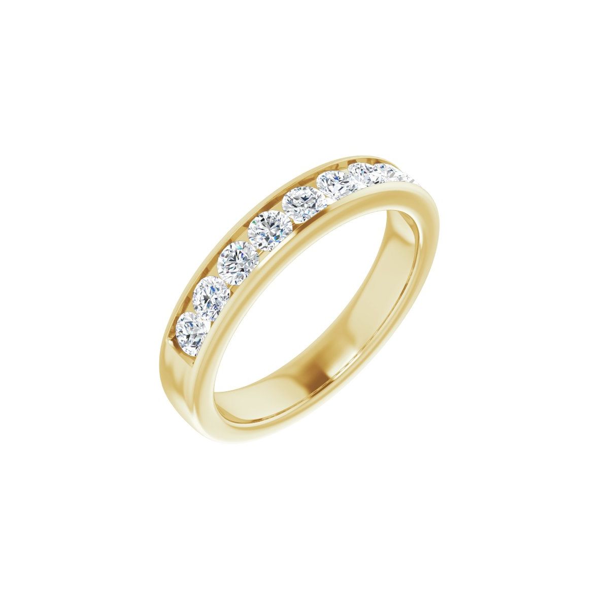 Grady — Round · 3.2 mm · 1 ctw, yellow gold