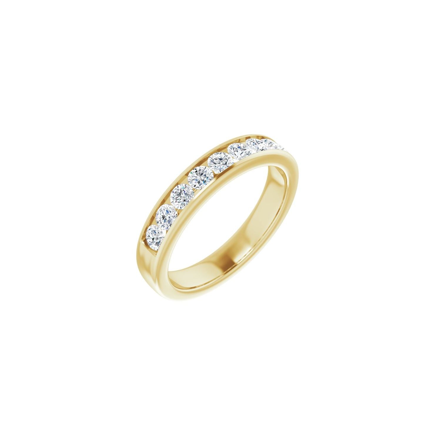Grady — Round · 3.2 mm · 1 ctw, yellow gold