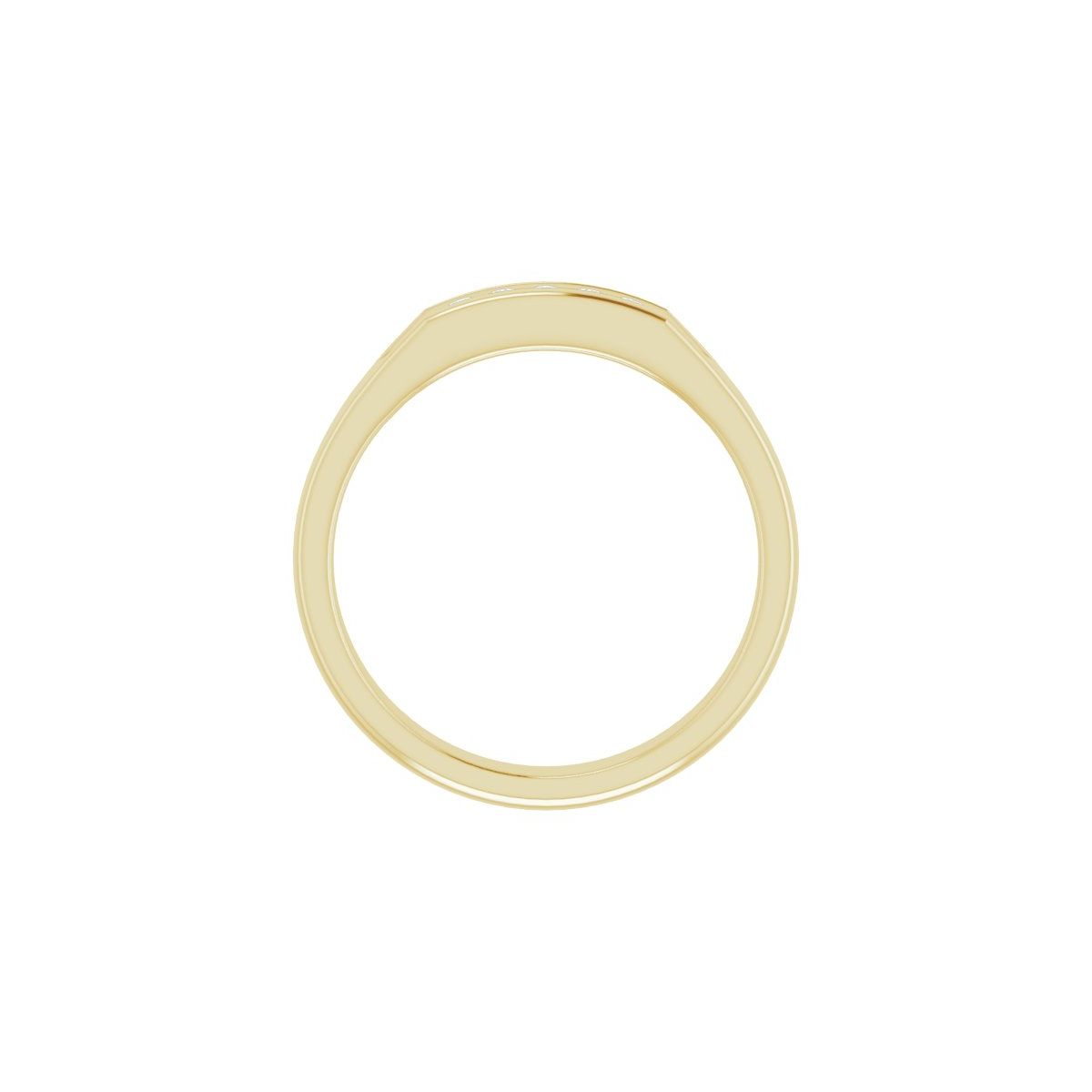 Hayes — Round · 2 mm · 1/6 ctw, yellow gold